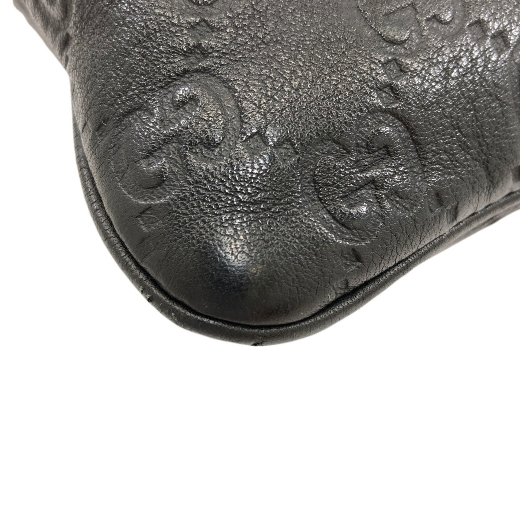 Gucci Black Leather Shoulder Bag (Pre-Owned)