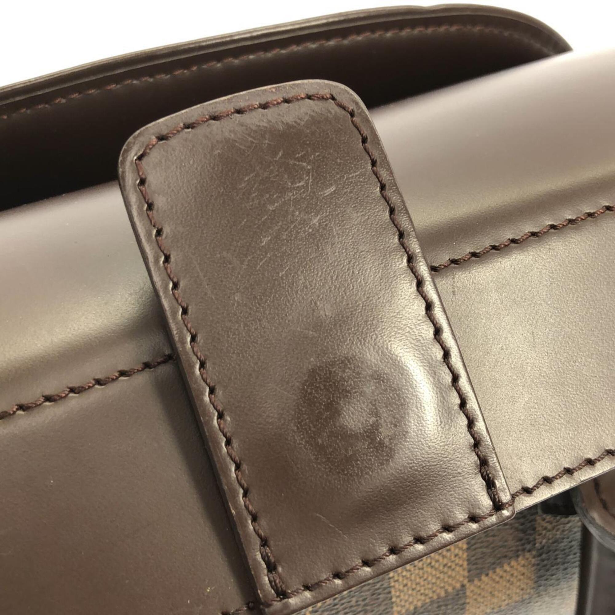 Louis Vuitton Brown Coated Canvas Handbag (Pre-Owned)
