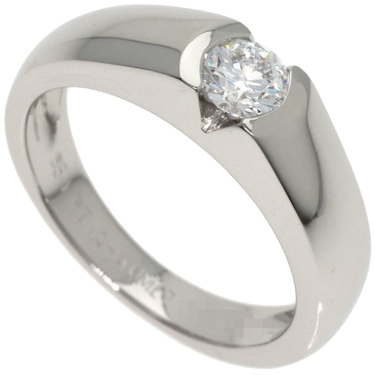 Chaumet Platinum Platinum 950 Band Ring (Pre-Owned)