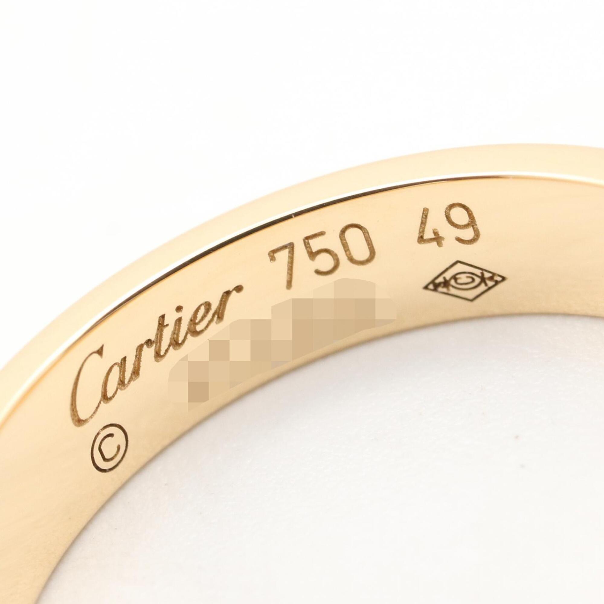Cartier Gold Yellow Gold (18K) Band Ring (Pre-Owned)