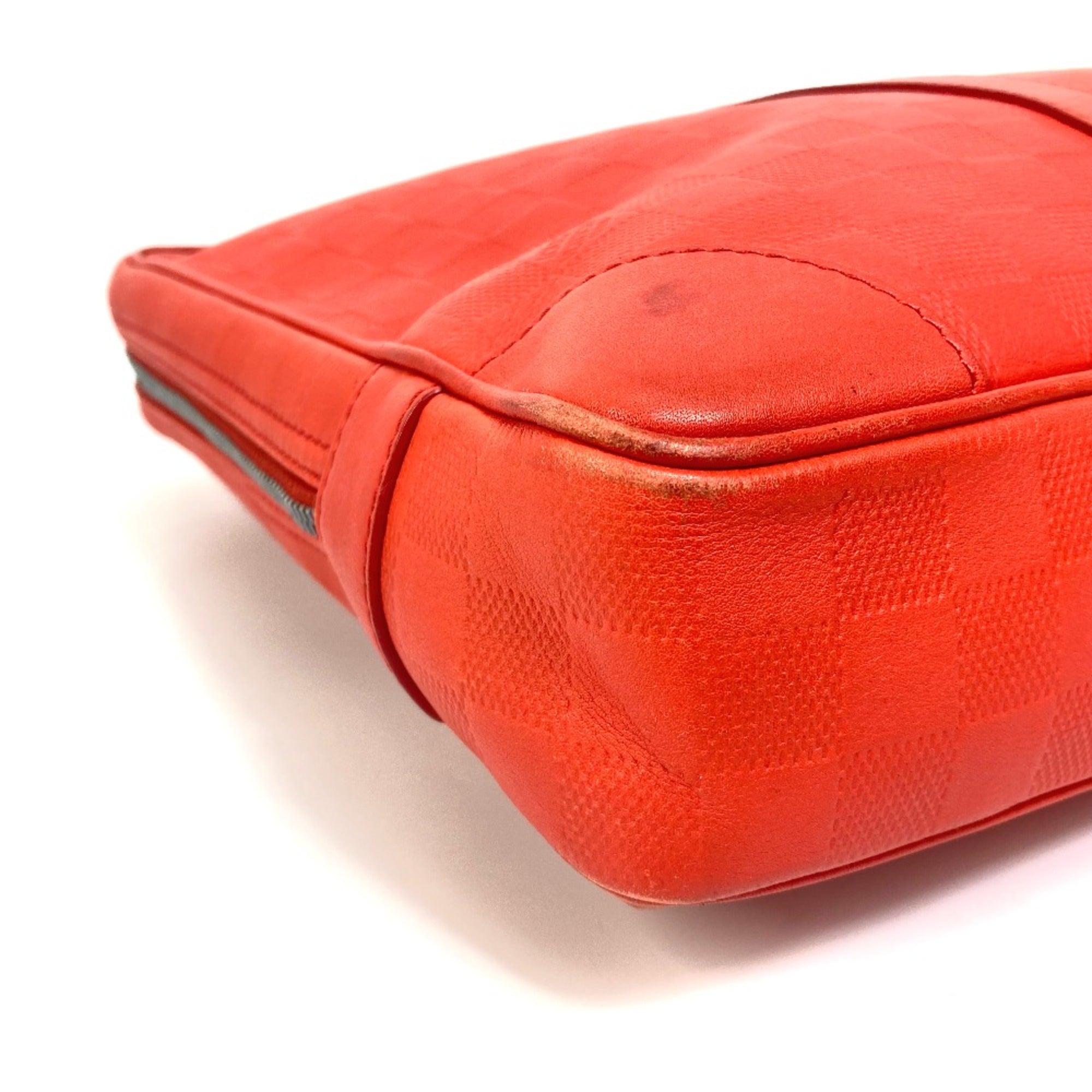 Louis Vuitton Orange Other Briefcase (Pre-Owned)