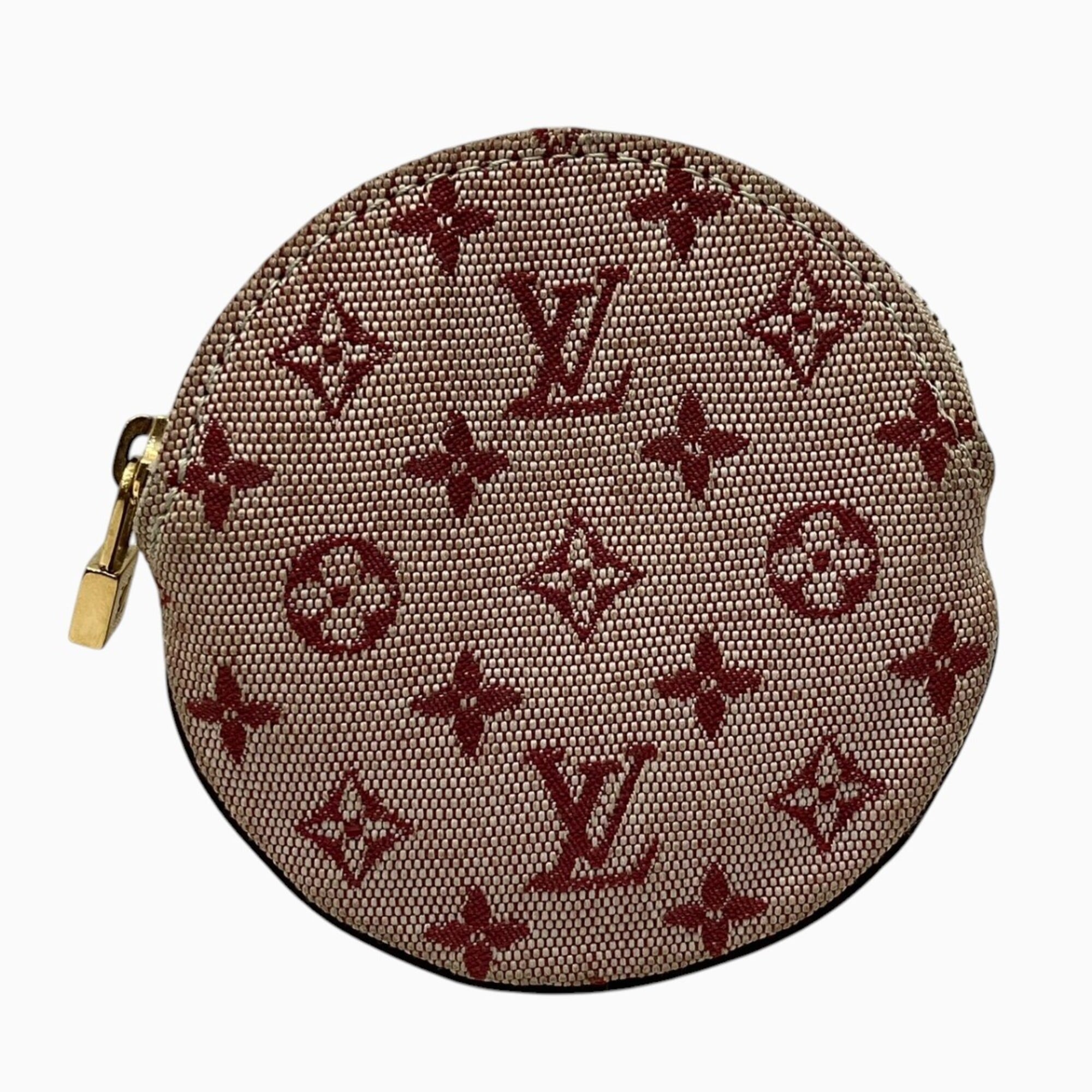 Louis Vuitton Monogram Mini Cerise Red Color Monogram Coin Purse/Coin Case (Pre-Owned)