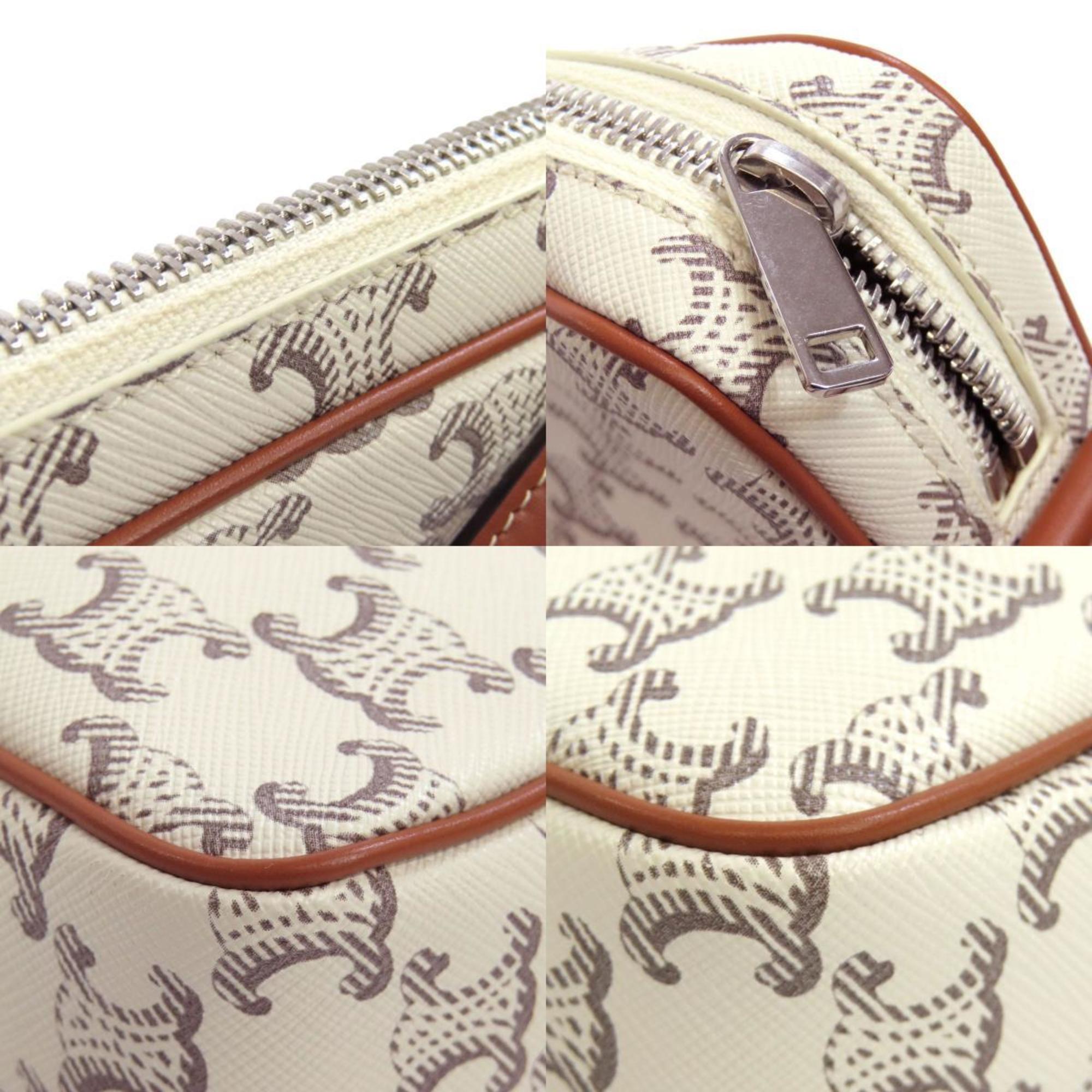 Celine White Pvc Shoulder Bag (Pre-Owned)