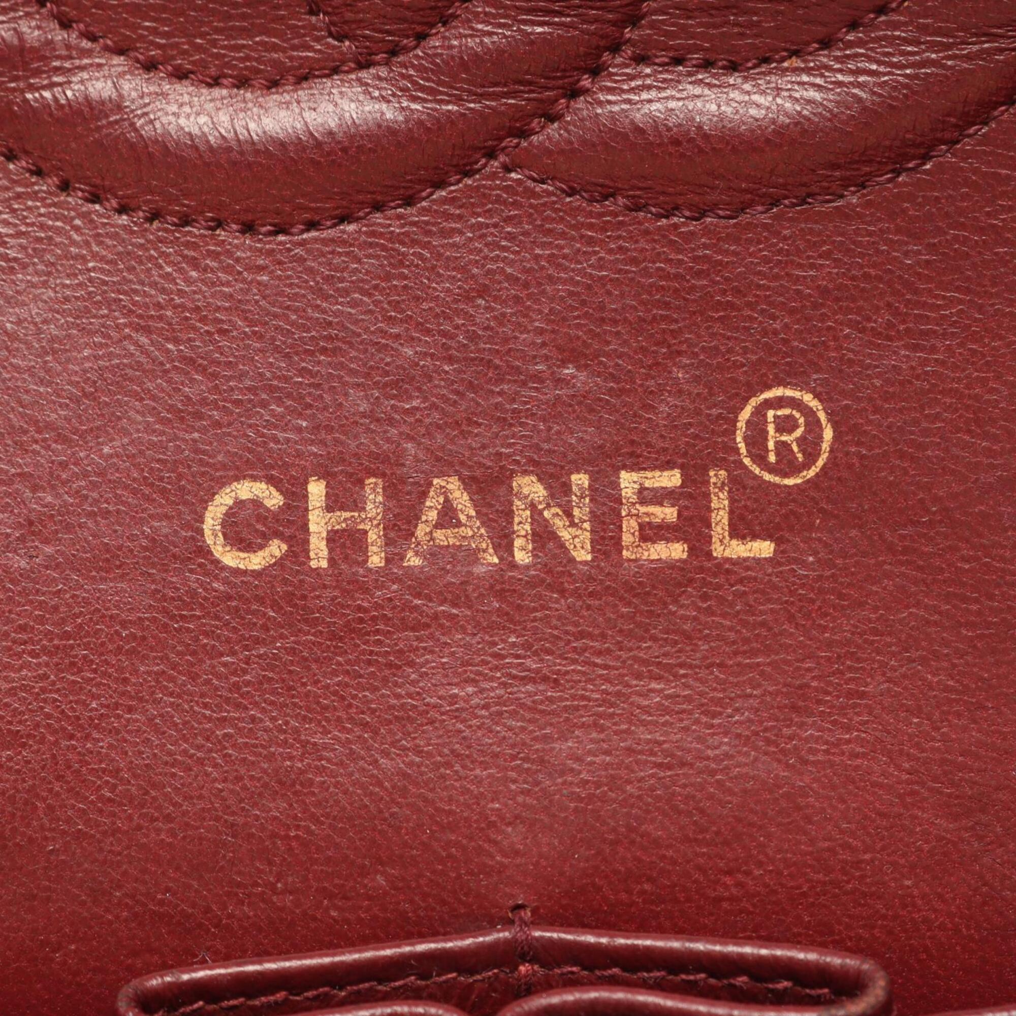 Chanel Black Leather Handbag Shoulder Bag (Pre-Owned)
