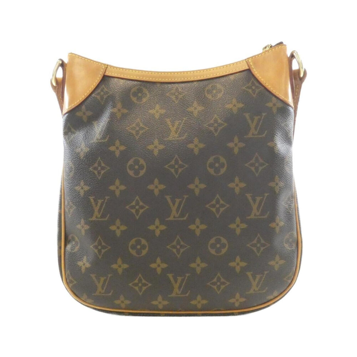 Louis Vuitton Marron Coated Canvas Shoulder Bag (Pre-Owned)