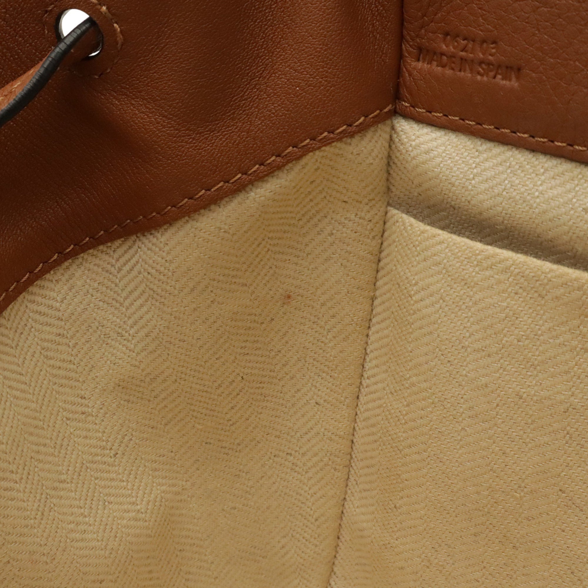 Loewe Hammock Brown Leather Handbag Shoulder Bag (Pre-Owned)