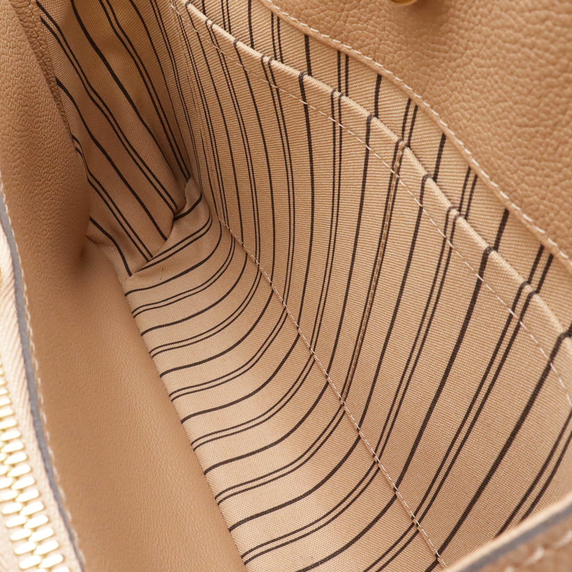 Louis Vuitton Taupe Monogram Empreinte Handbag Shoulder Bag (Pre-Owned)