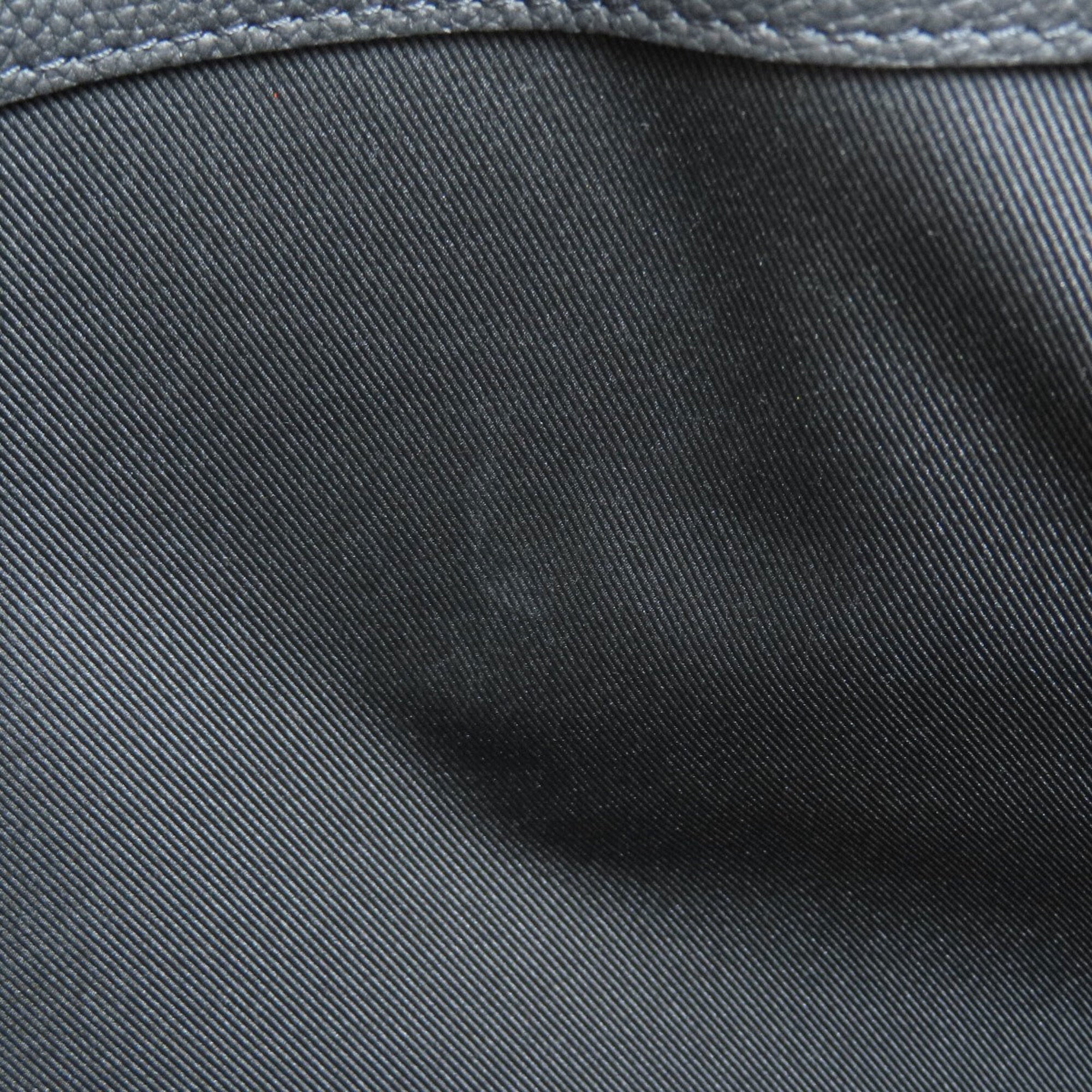 Louis Vuitton Black Leather Tote Bag (Pre-Owned)