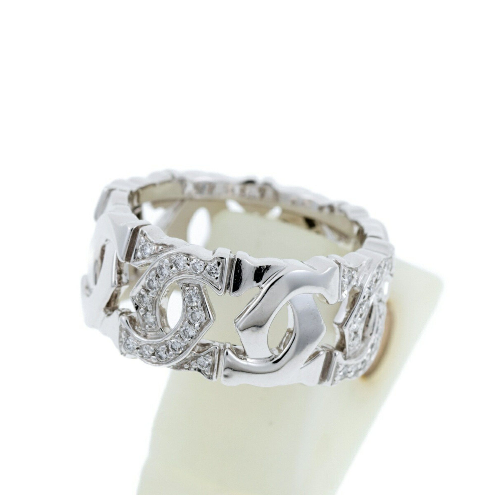Cartier White Gold White Gold (18K) Band Ring (Pre-Owned)