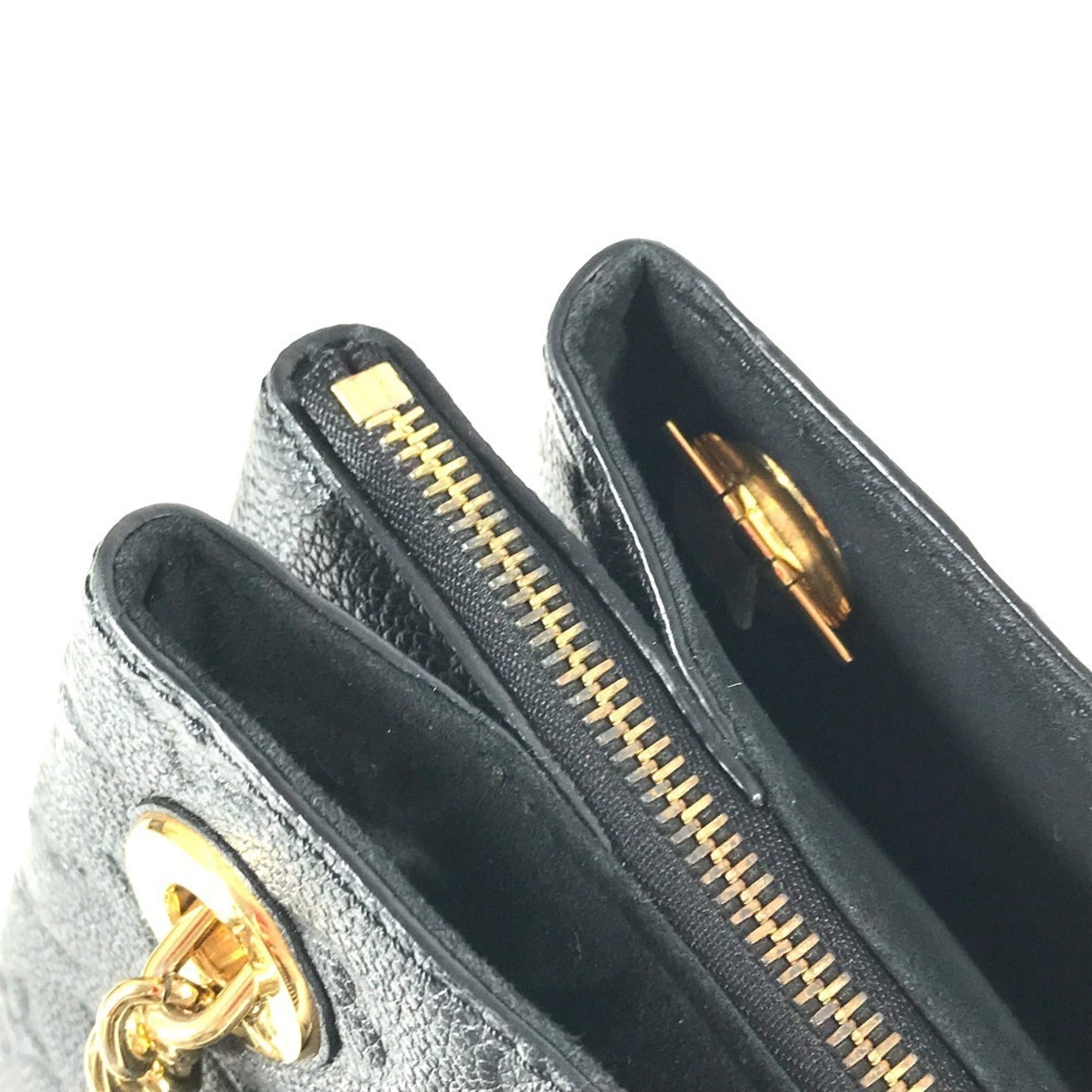 Louis Vuitton Black Noir Monogram Empreinte Shoulder Bag Tote Bag (Pre-Owned)