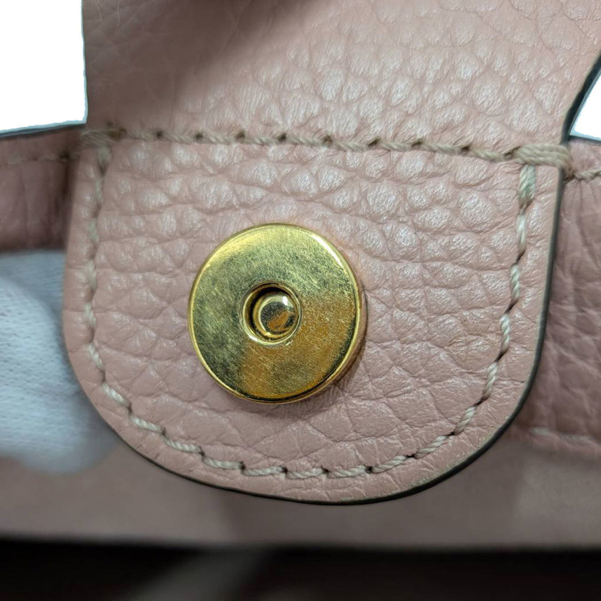 Louis Vuitton Brown Damier Canvas Magnolia Pink Damier Canvas Handbag Shoulder Bag (Pre-Owned)