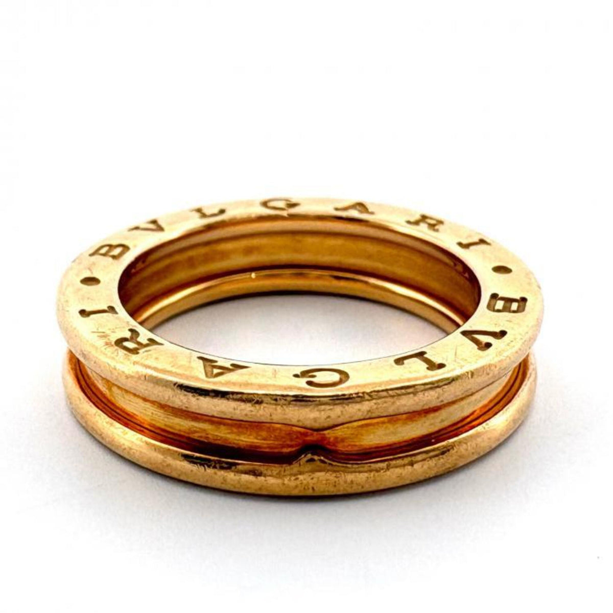 Bvlgari Yellow Gold Yellow Gold (18K) Band Ring (Pre-Owned)