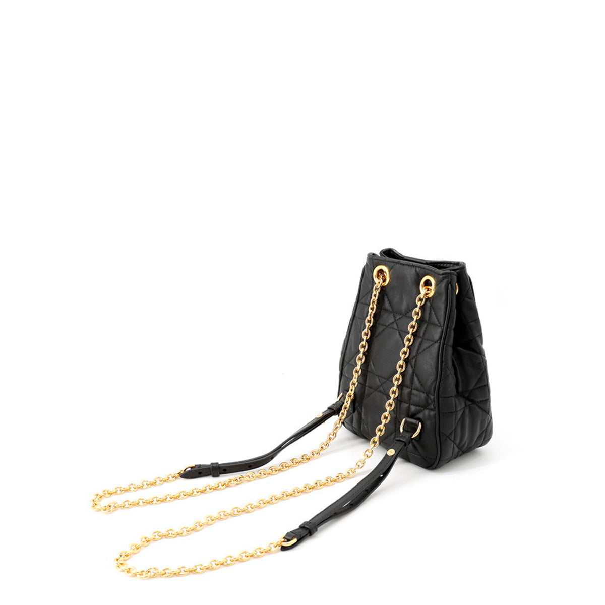 Christian Dior Black Leather Handbag (Pre-Owned)