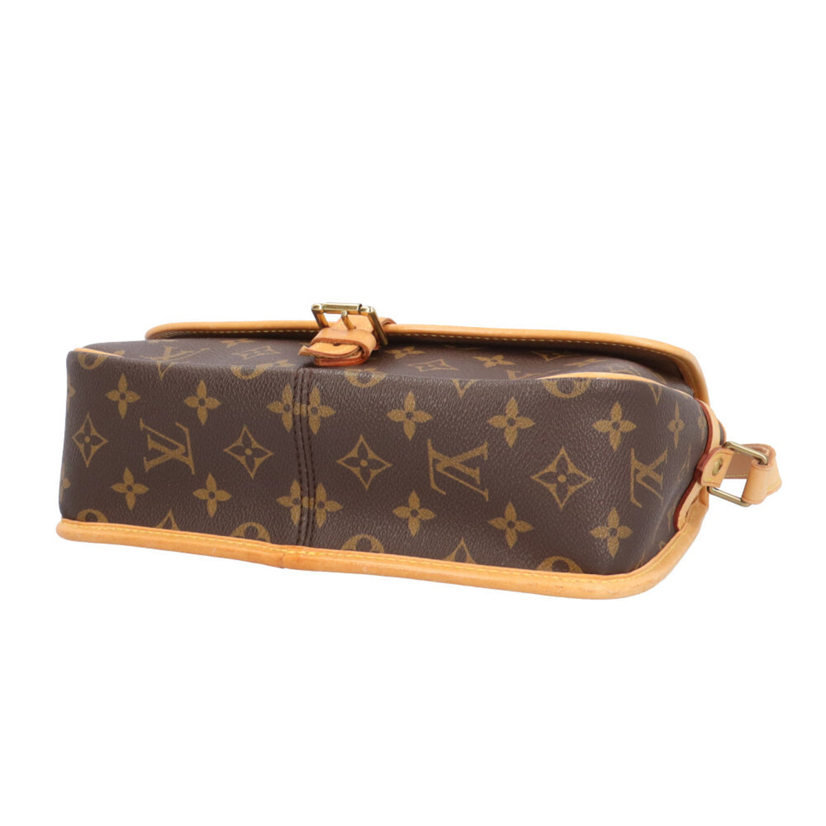 Louis Vuitton Brown Monogram Canvas Shoulder Bag (Pre-Owned)