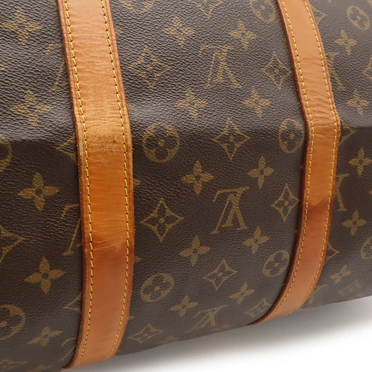 Louis Vuitton Brown Monogram Monogram Boston Bag Handbag (Pre-Owned)