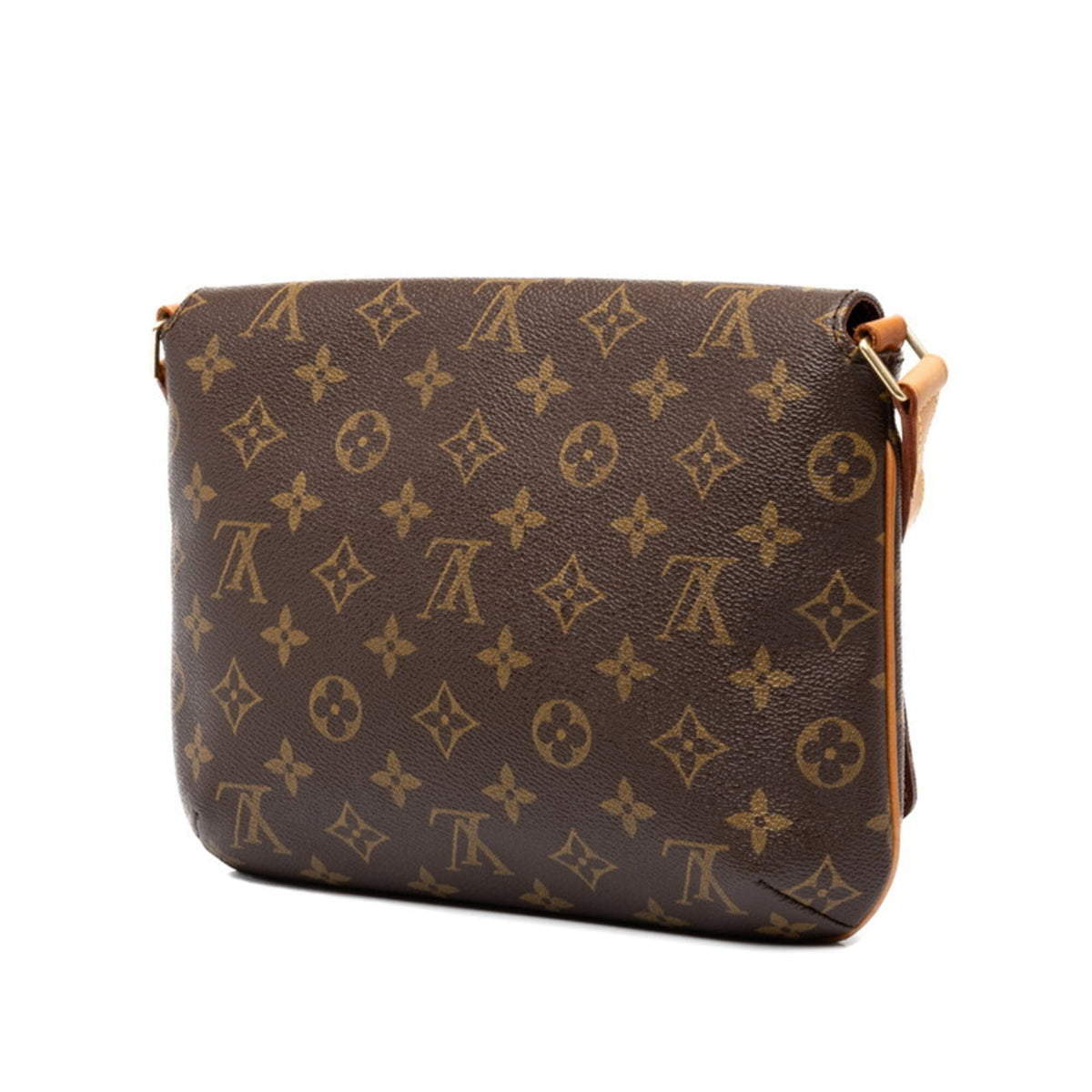 Louis Vuitton Brown Pvc Leather Shoulder Bag (Pre-Owned)