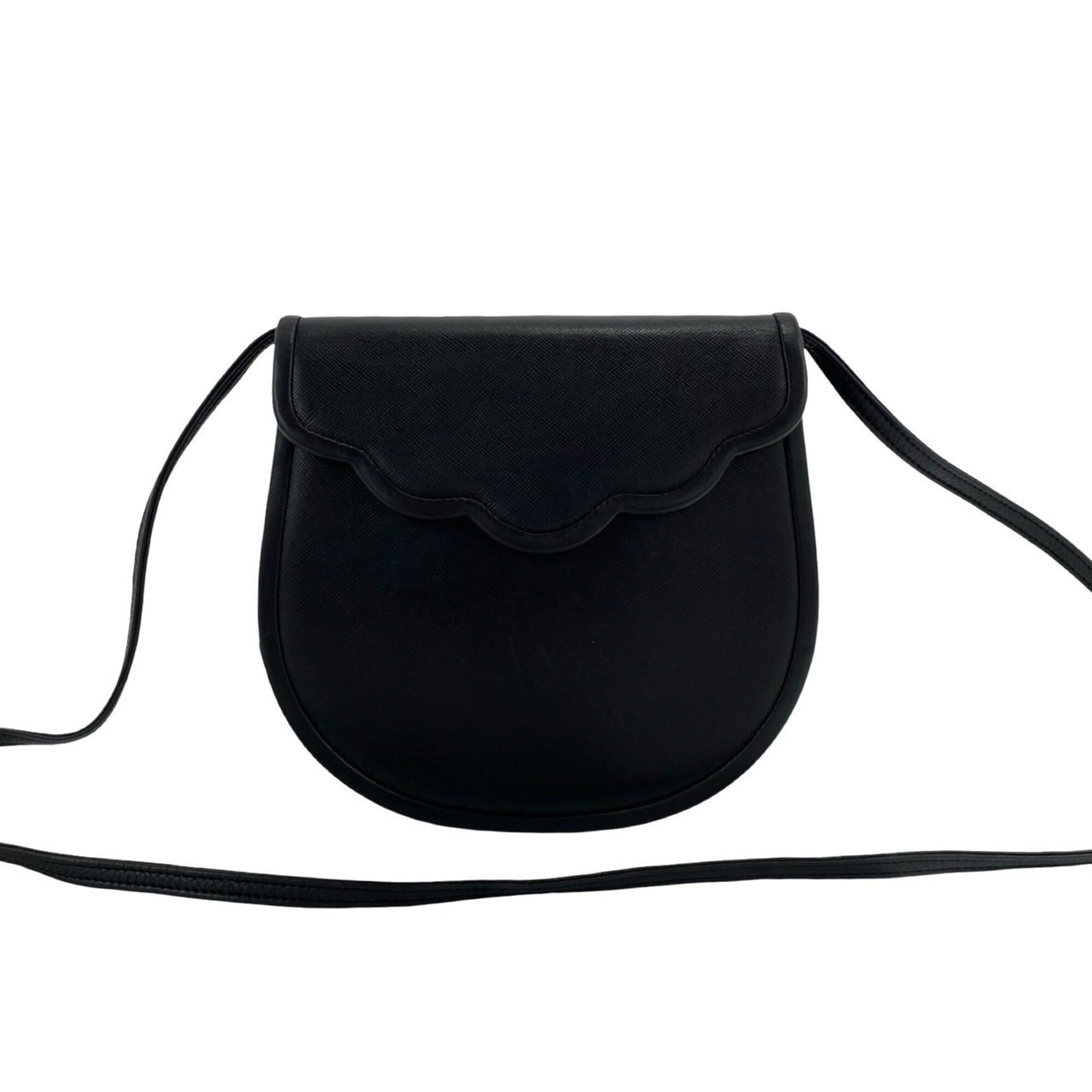 Yves Saint Laurent Black Leather Shoulder Bag (Pre-Owned)