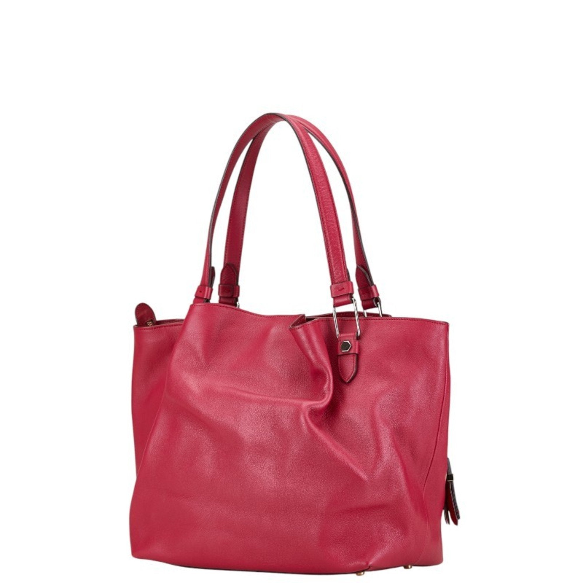Tod's Pink Leather Tote Bag (Pre-Owned)