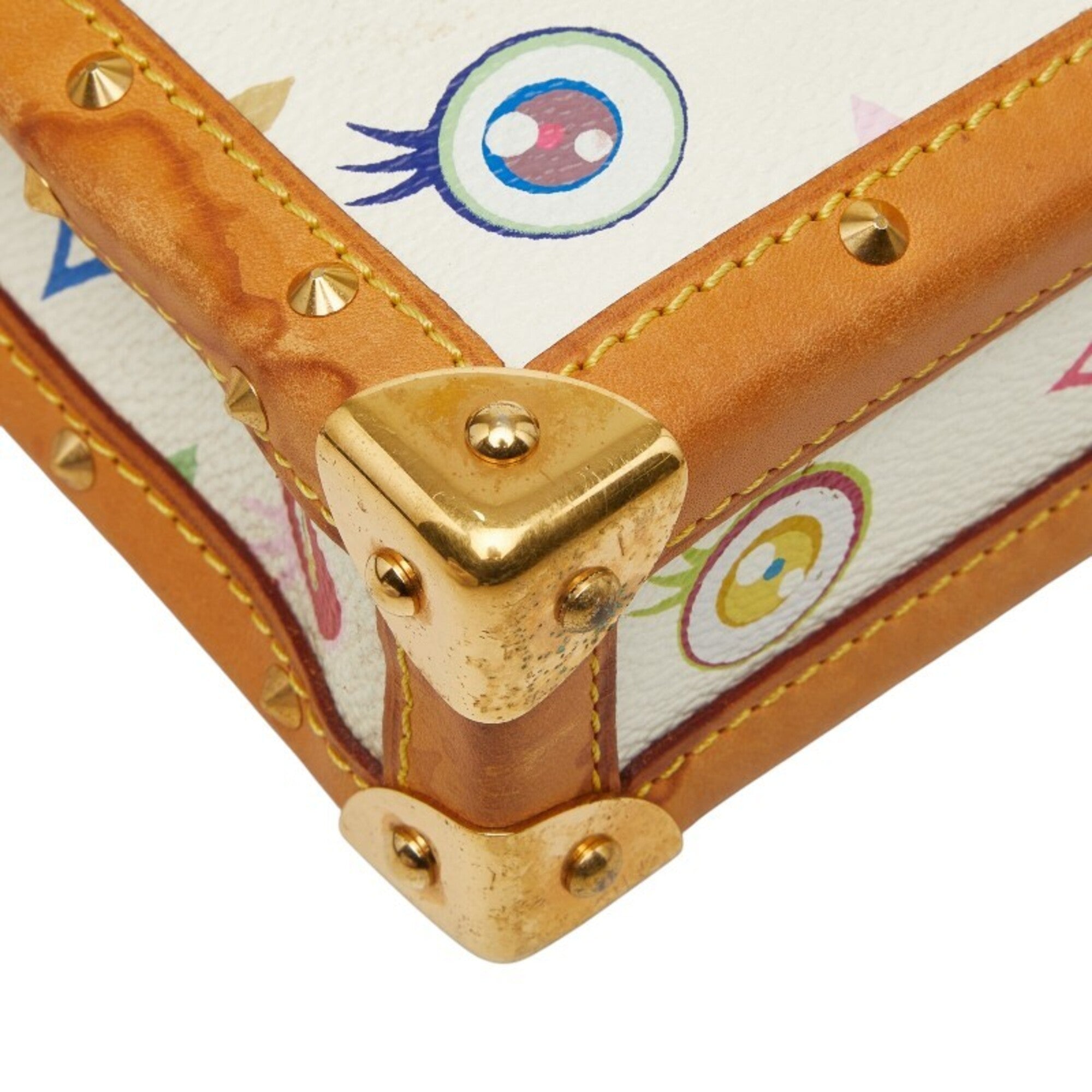 Louis Vuitton Blanc White Pvc Leather Pochette Shoulder Bag (Pre-Owned)