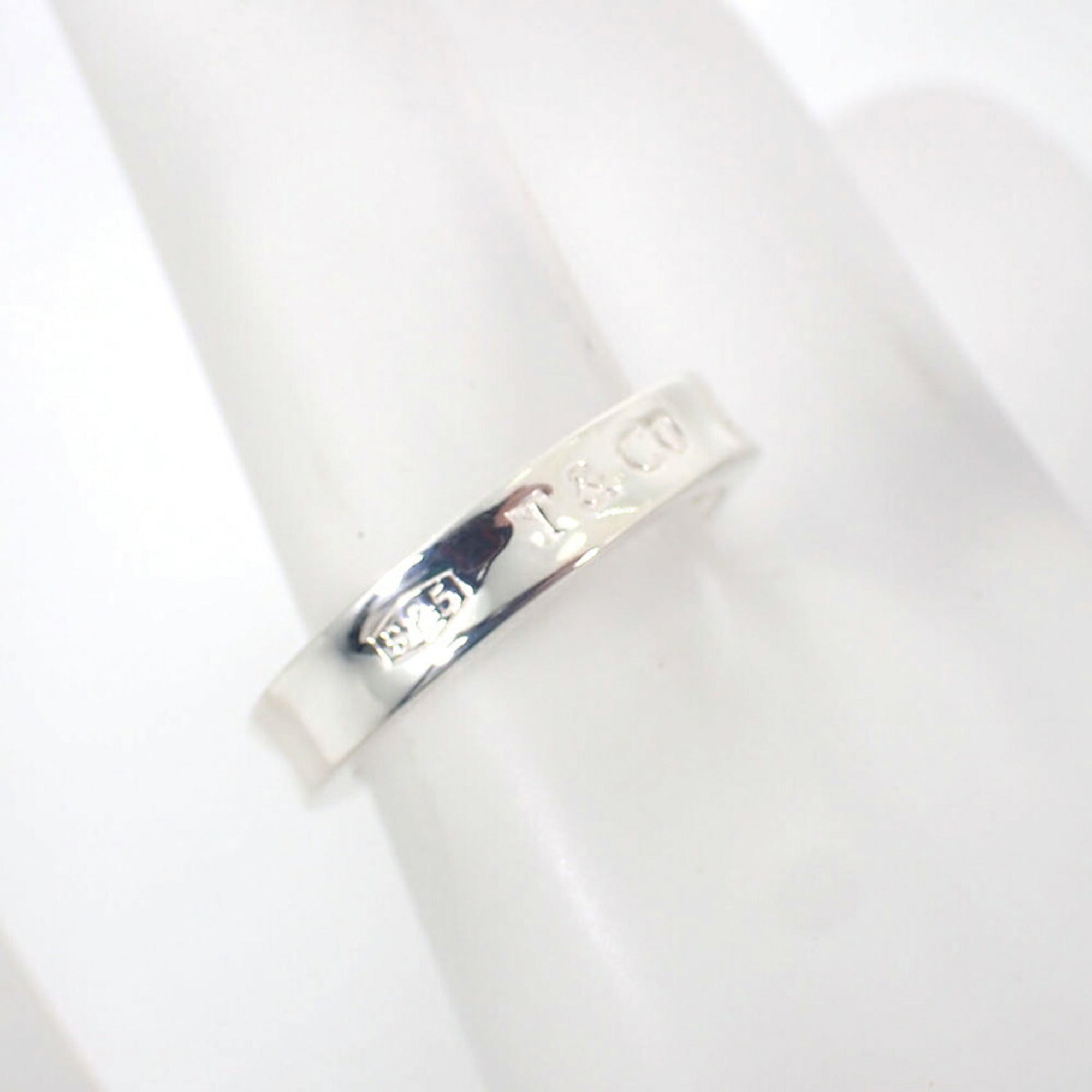 Tiffany Sterling Silver 925 Band Ring (Pre-Owned)