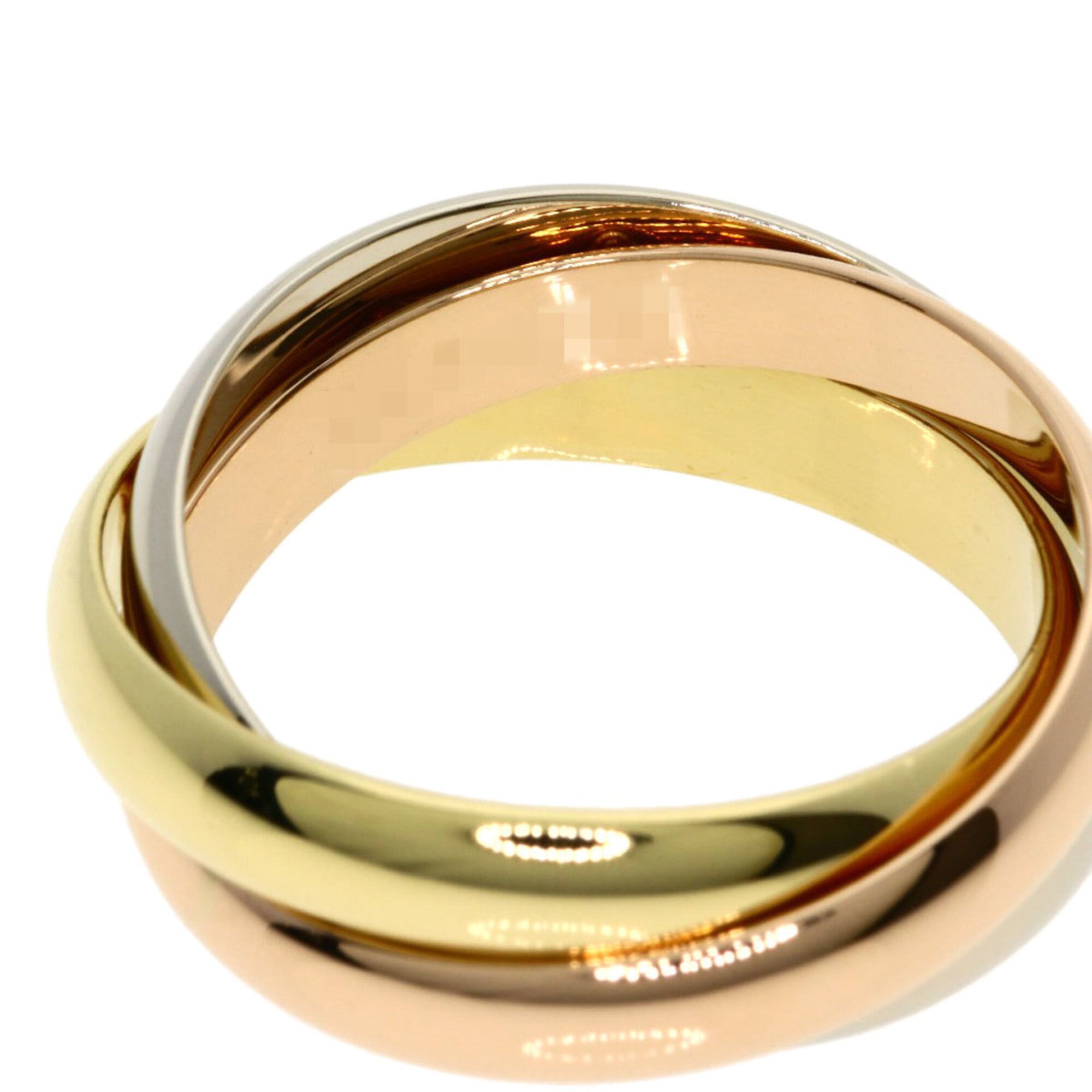 Cartier Yellow Gold (18K) Pink Gold (18K) White Gold (18K) Band Ring (Pre-Owned)