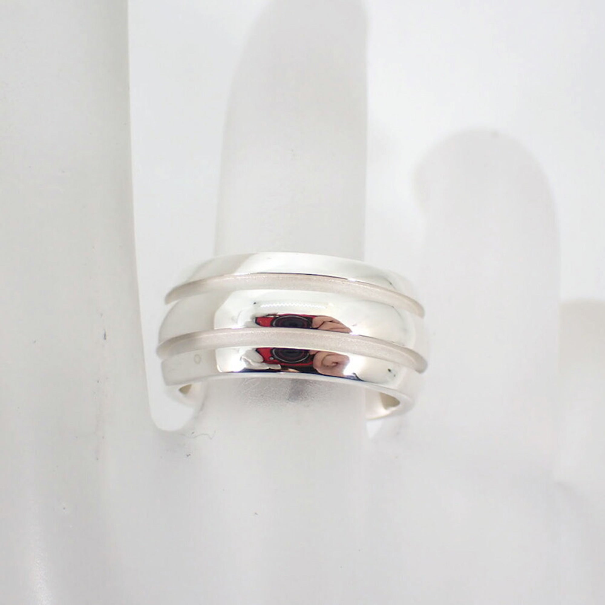 Tiffany Sterling Silver 925 Band Ring (Pre-Owned)