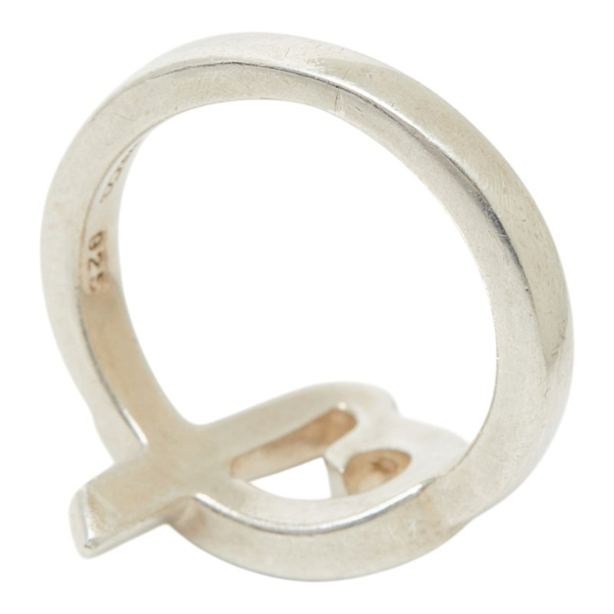 Tiffany Silver Silver 925 Band Ring (Pre-Owned)