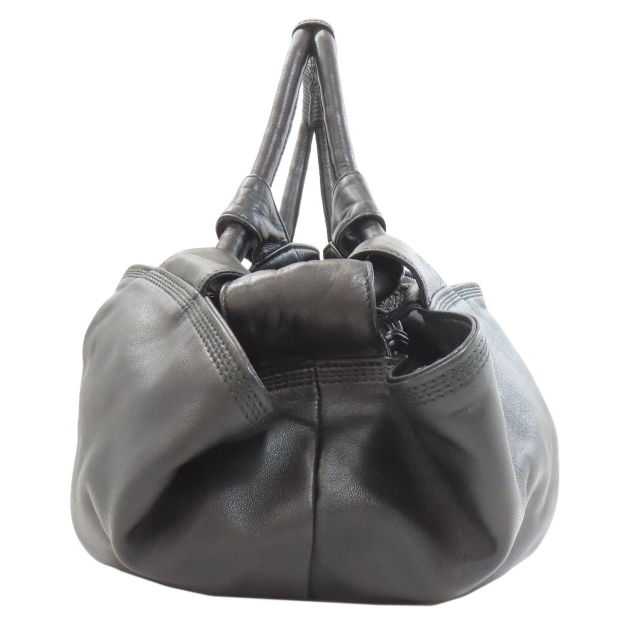Loewe Nappa Aire Black Leather Handbag (Pre-Owned)