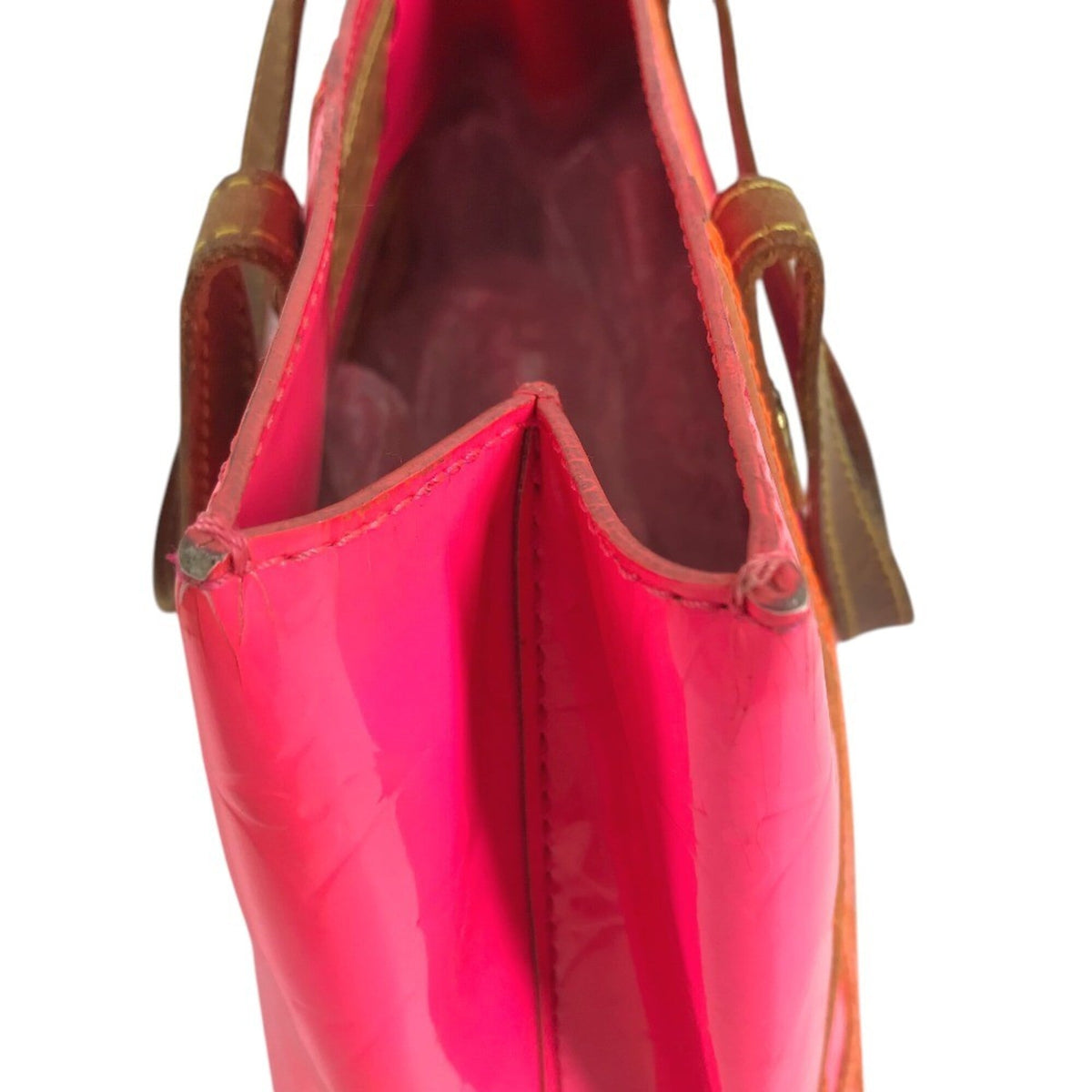 Louis Vuitton Pink Monogram Vernis Handbag (Pre-Owned)