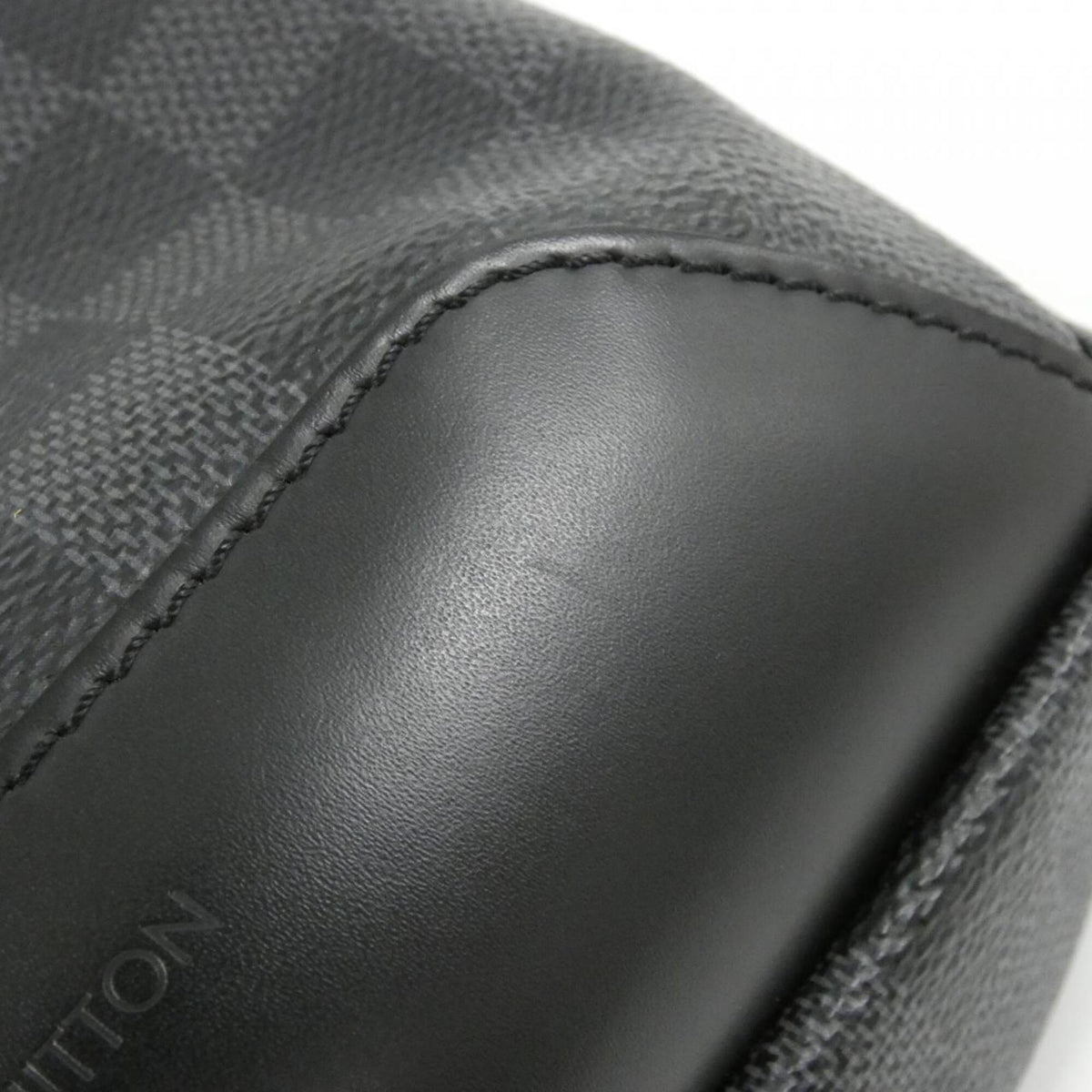 Louis Vuitton Damier Graphite Graphite Coated Canvas Shoulder Bag (Pre-Owned)