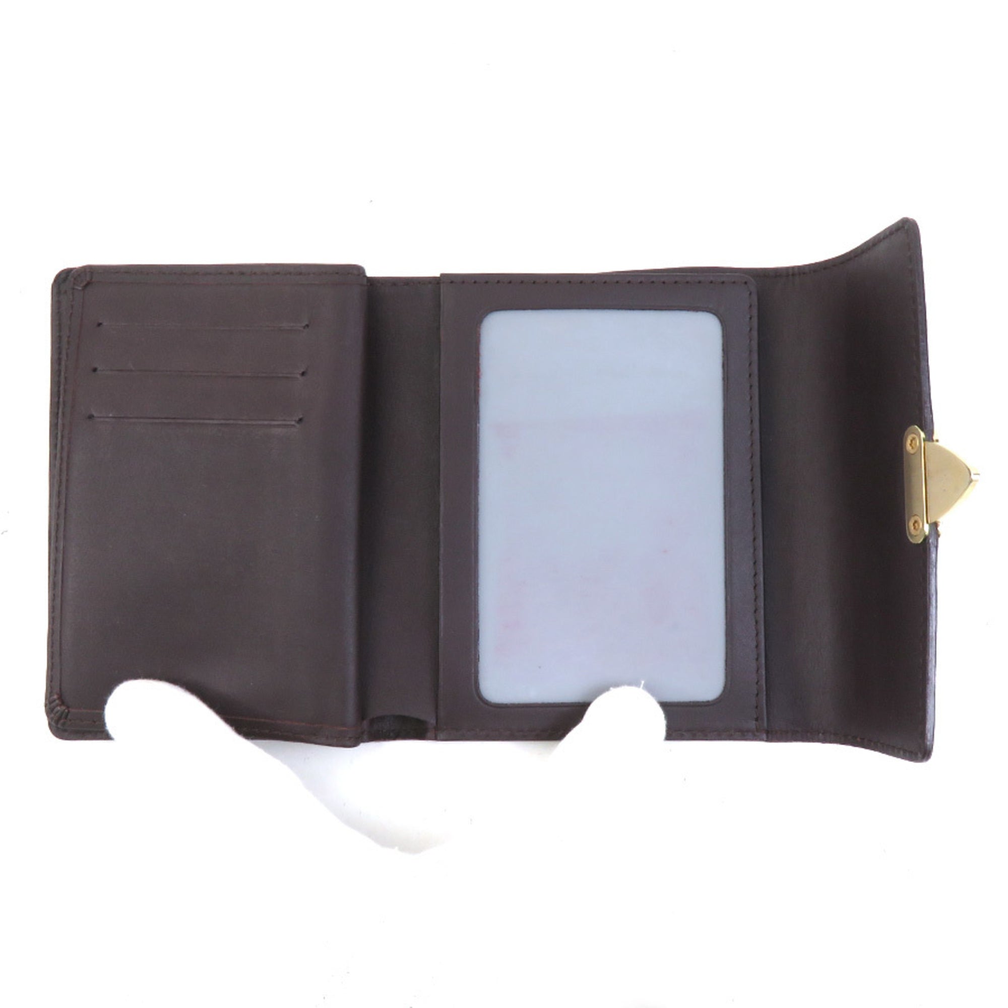 Louis Vuitton Monogram Vernis Amarante Monogram Vernis Wallet (Tri-Fold) (Pre-Owned)