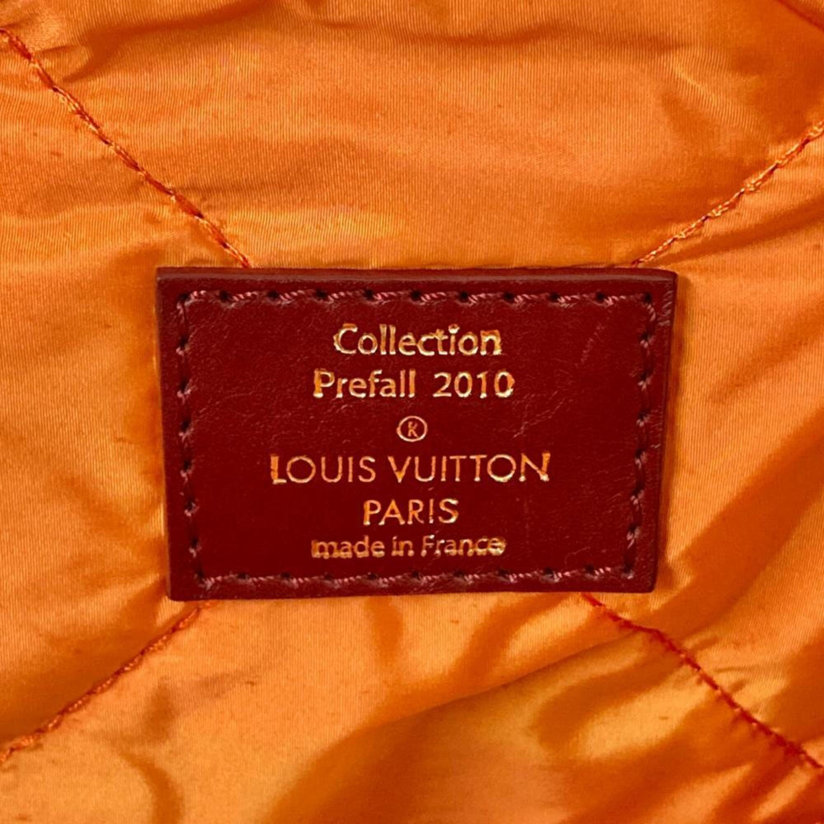 Louis Vuitton Khaki Jacquard Leather Tote Bag (Pre-Owned)