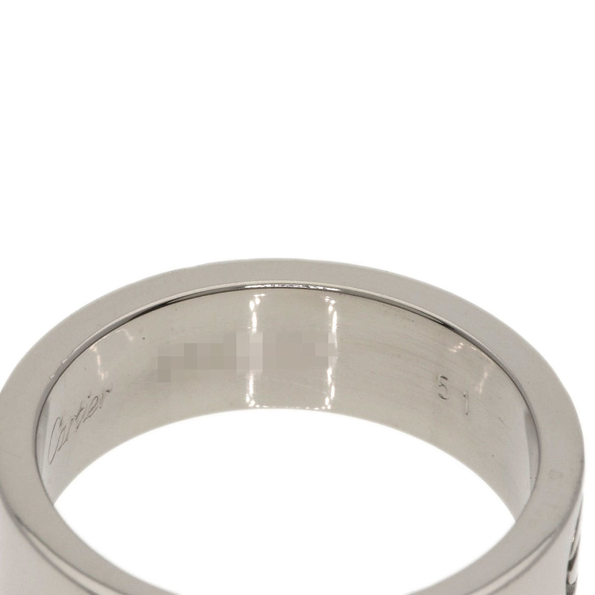 Cartier White Gold (18K) Band Ring (Pre-Owned)