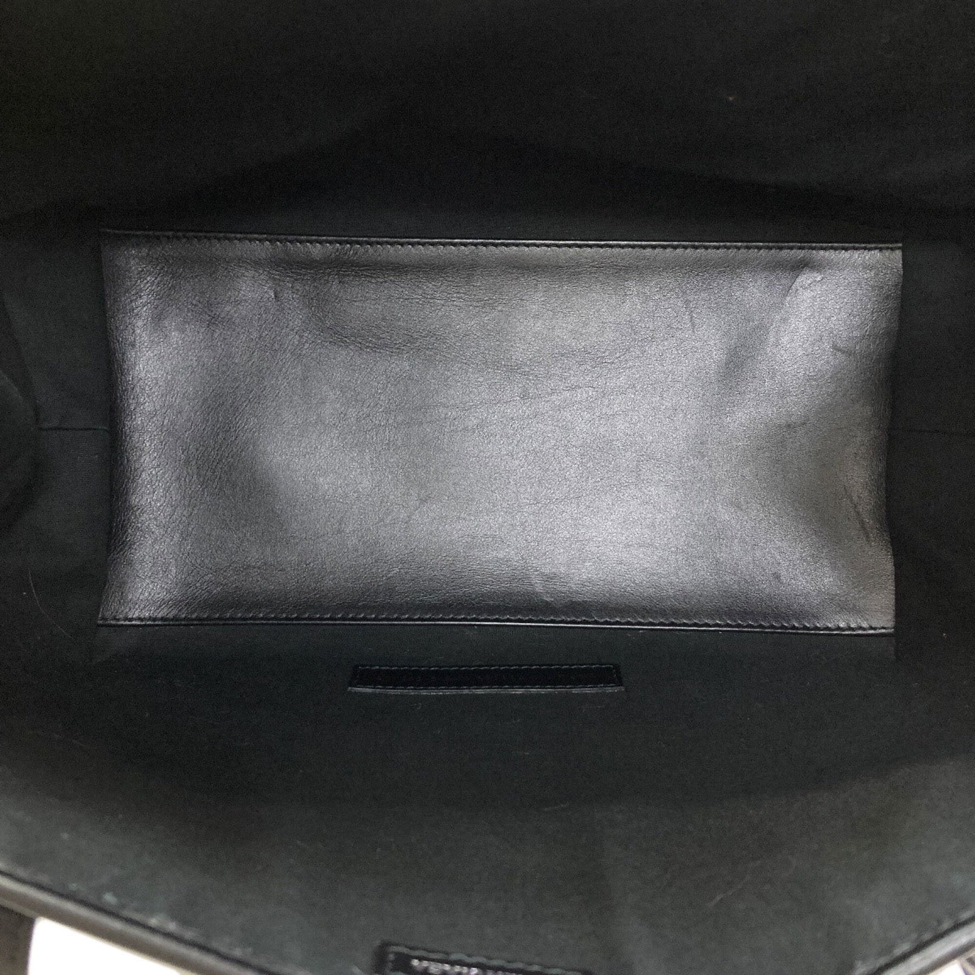 Balenciaga Black Leather Handbag (Pre-Owned)