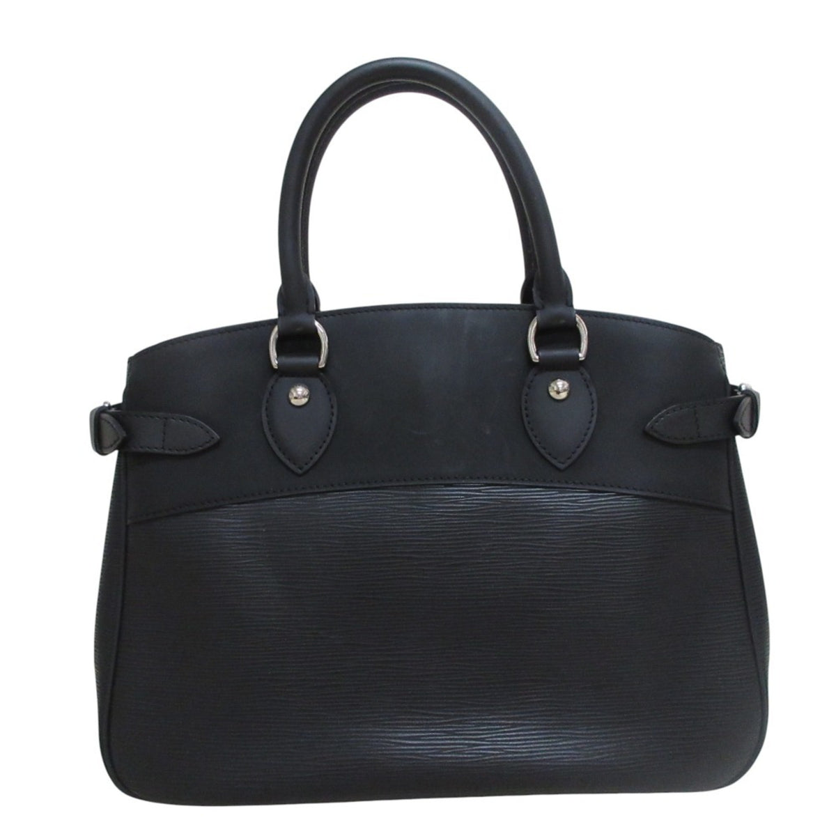 Louis Vuitton Black Noir Epi Leather Handbag (Pre-Owned)