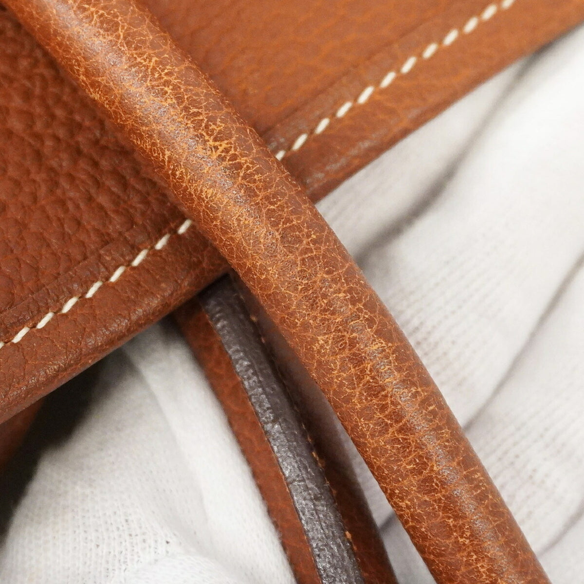 Hermes Gold Negonda Leather Tote Bag (Pre-Owned)