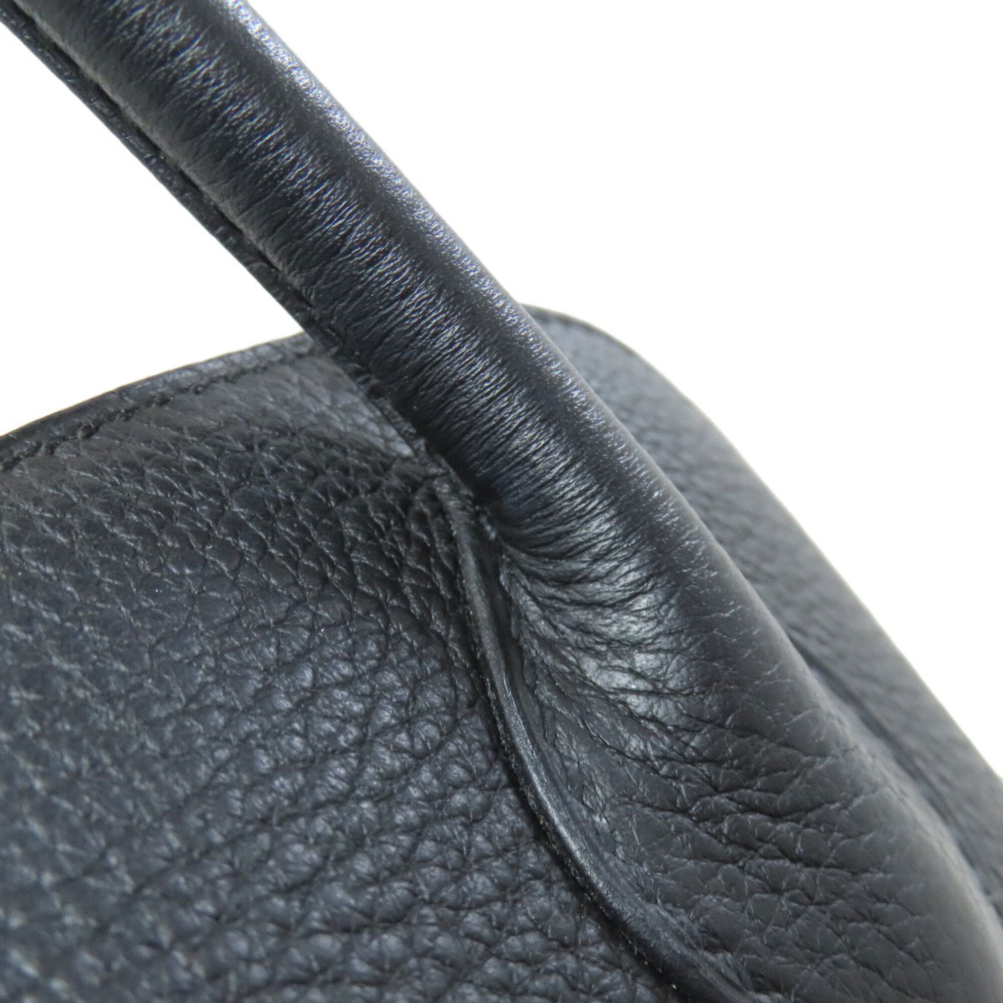 Hermes Bolide Black Taurillon Clemence Leather Tote Bag (Pre-Owned)