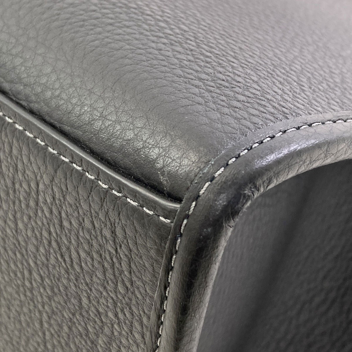 Coach Black Leather Tote Bag (Pre-Owned)