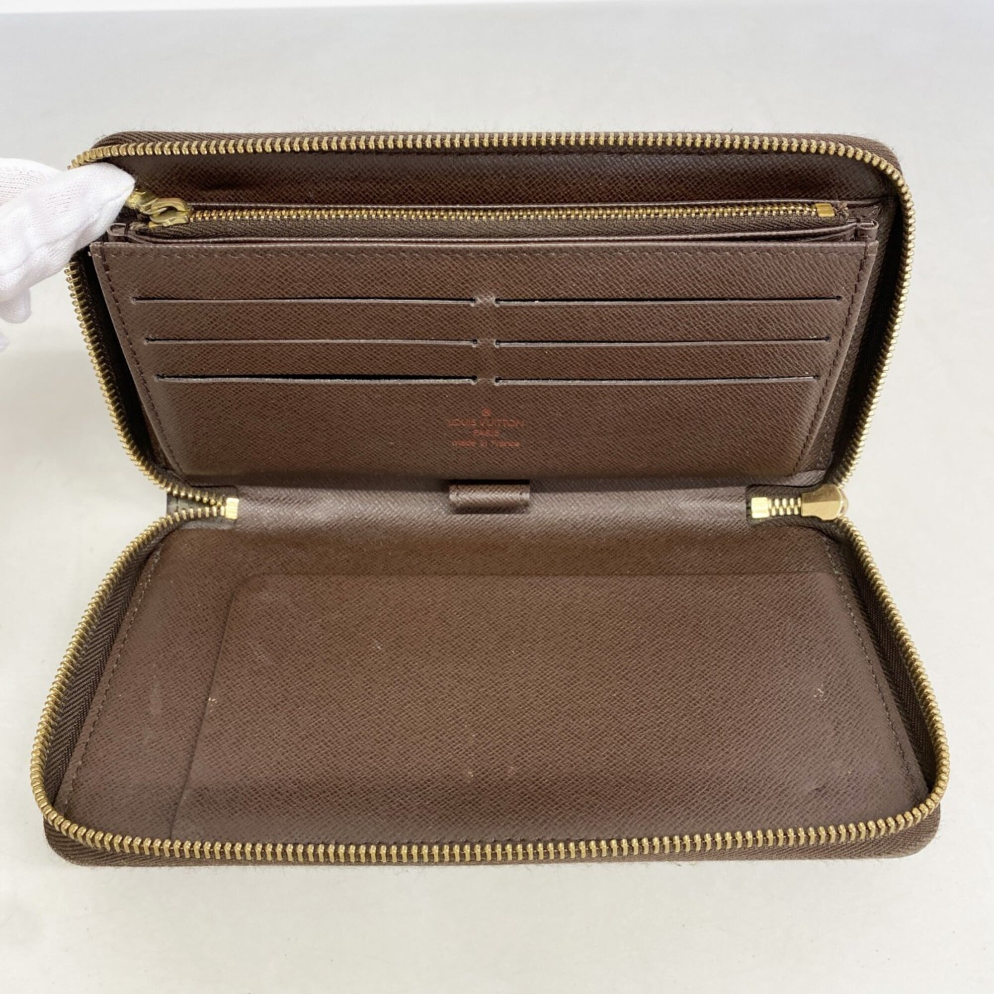 Louis Vuitton Ebene Long Wallet (Bi-Fold) (Pre-Owned)