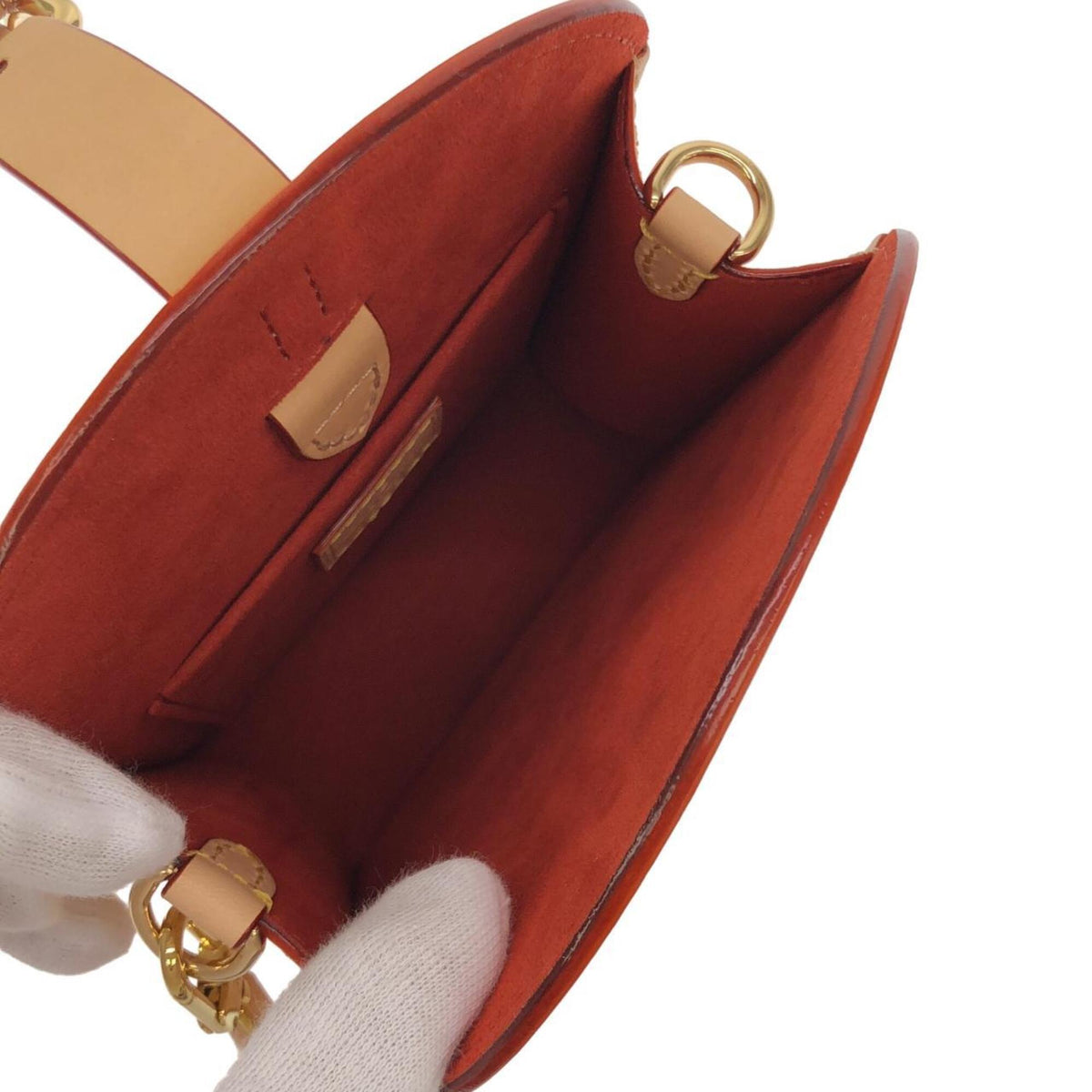 Louis Vuitton Natural Leather Shoulder Bag (Pre-Owned)