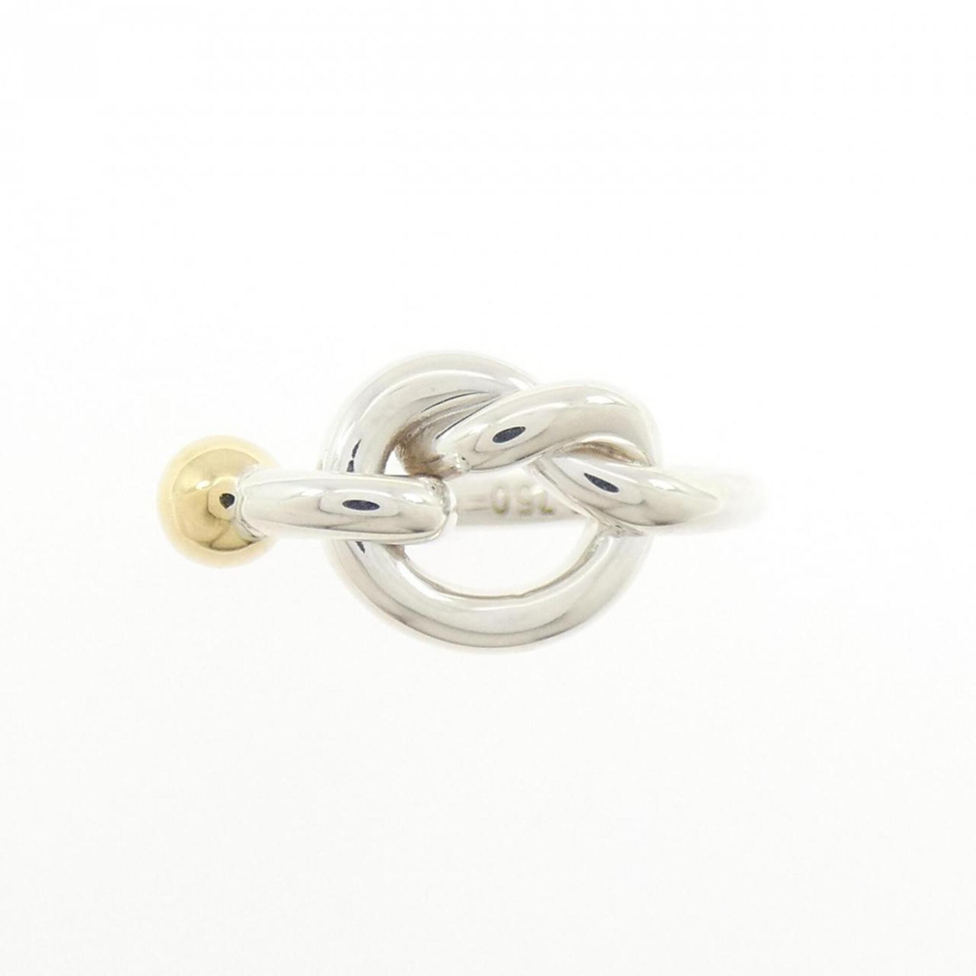 Tiffany Yellow Gold (18K) Silver 925 Band Ring (Pre-Owned)