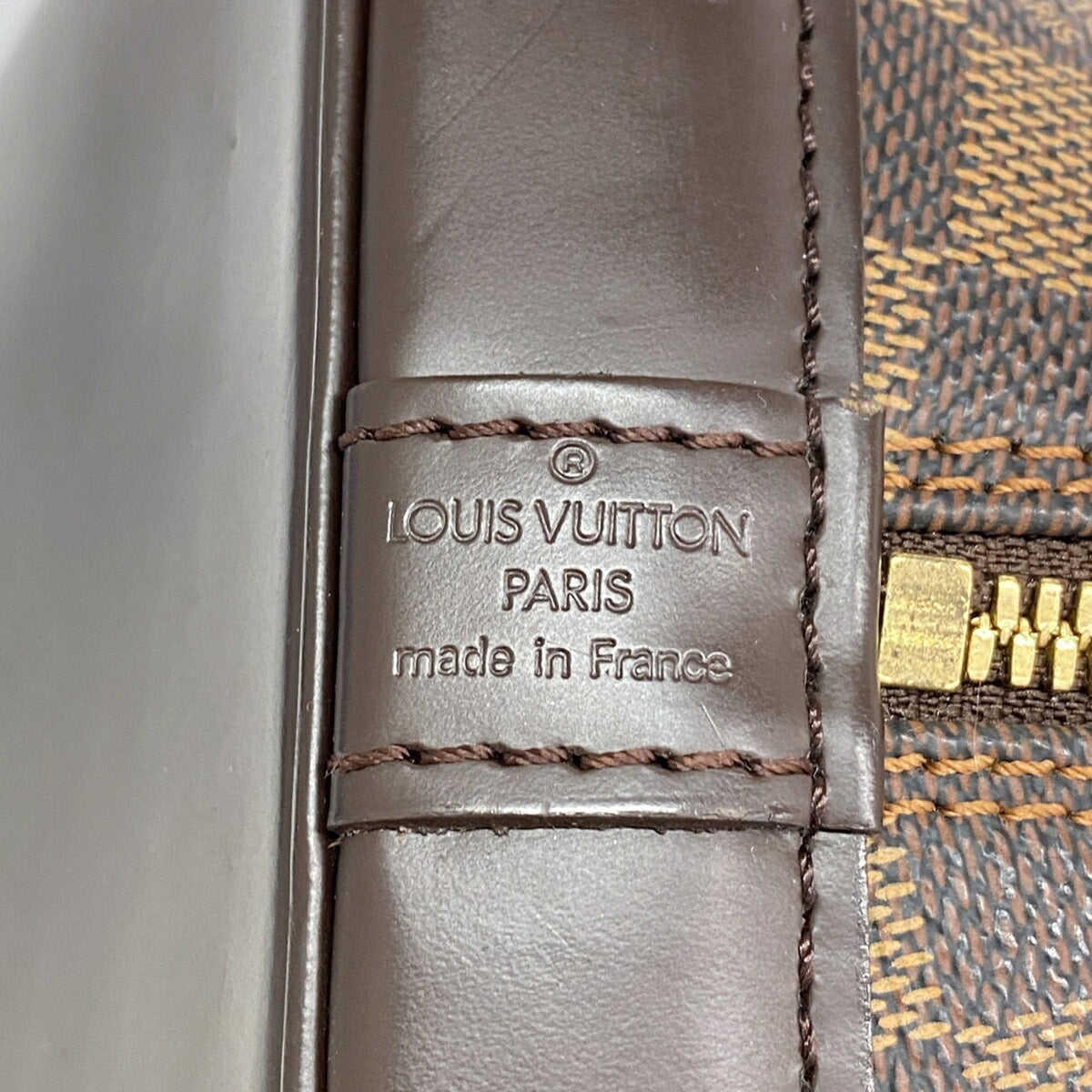 Louis Vuitton Ebene Handbag (Pre-Owned)