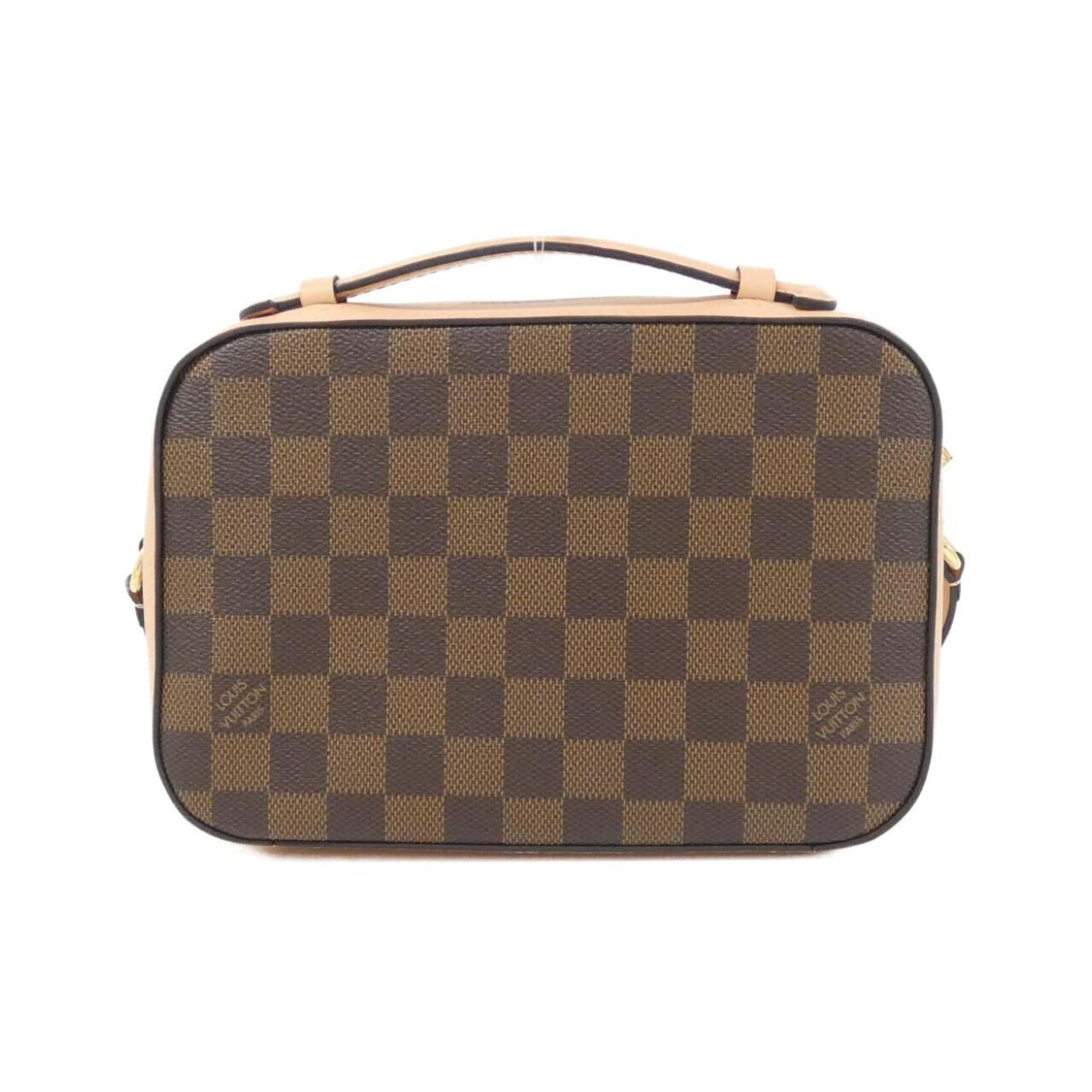 Louis Vuitton Brown Coated Canvas Shoulder Bag (Pre-Owned)