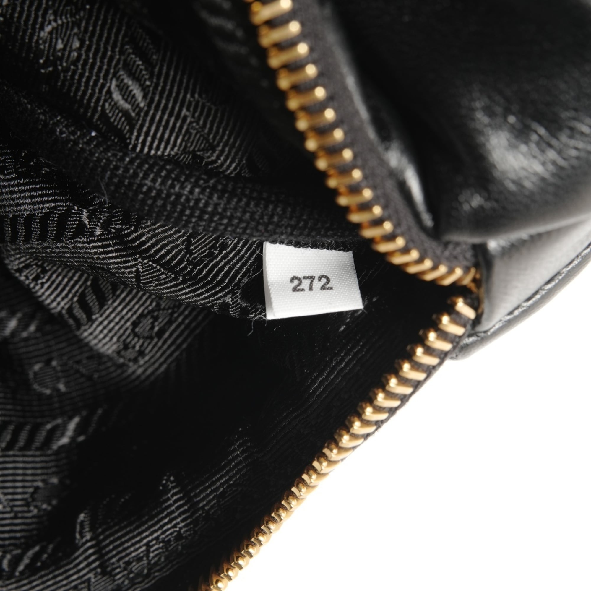 Prada Black Nappa Leather Shoulder Bag (Pre-Owned)