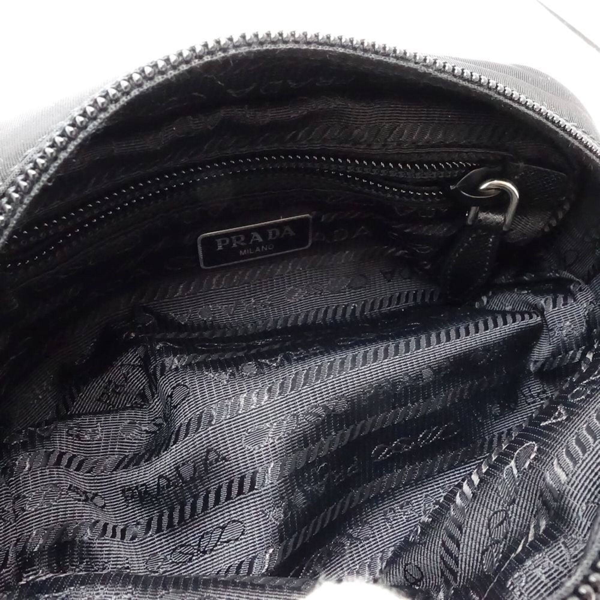 Prada Black Nylon Pouch (Pre-Owned)