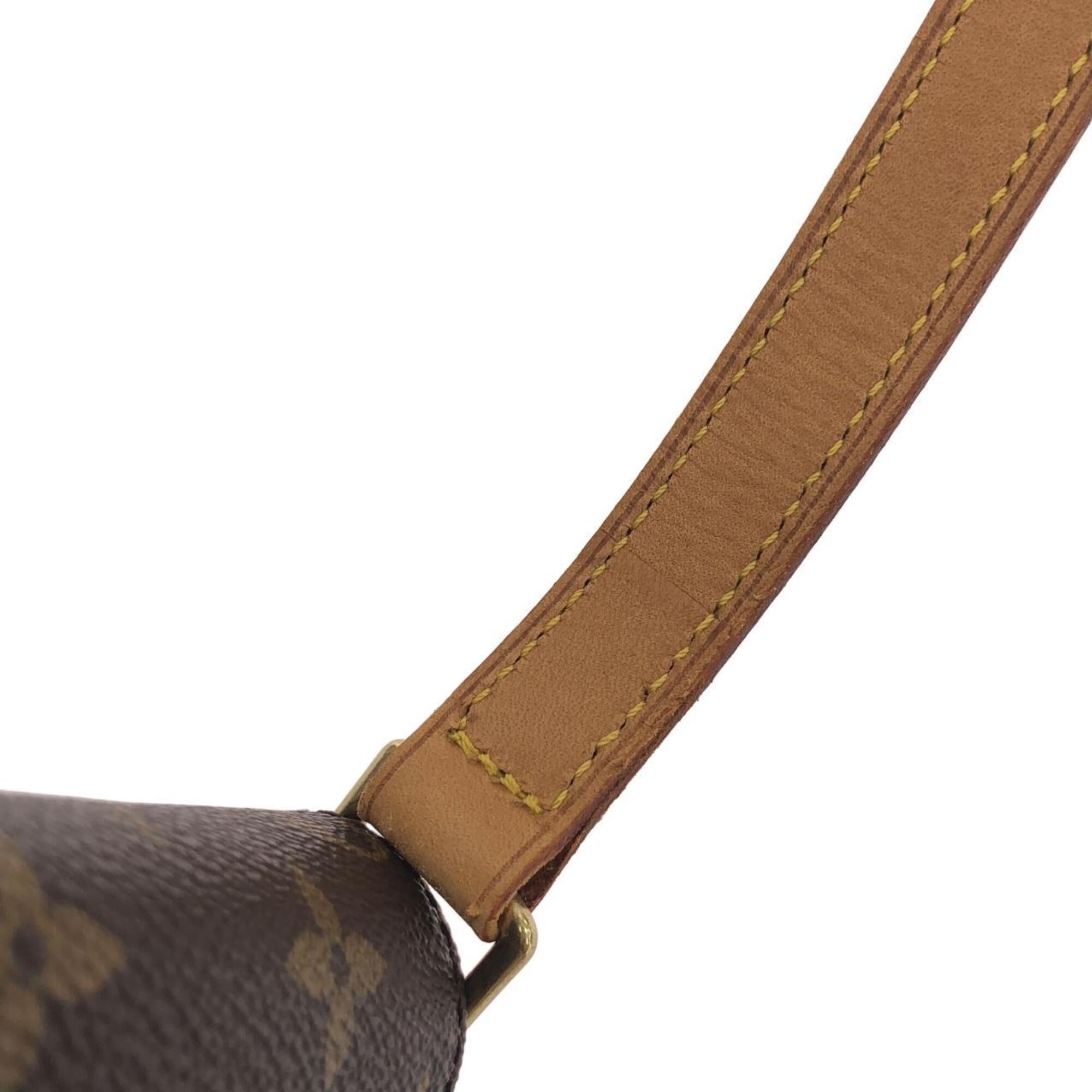 Louis Vuitton Brown Coated Canvas Shoulder Bag (Pre-Owned)