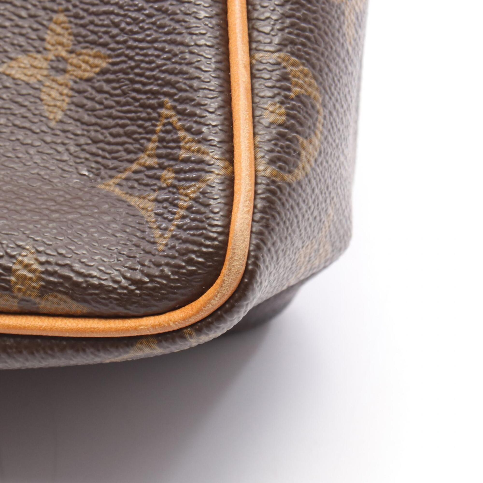 Louis Vuitton Brown Monogram Monogram Handbag Shoulder Bag (Pre-Owned)