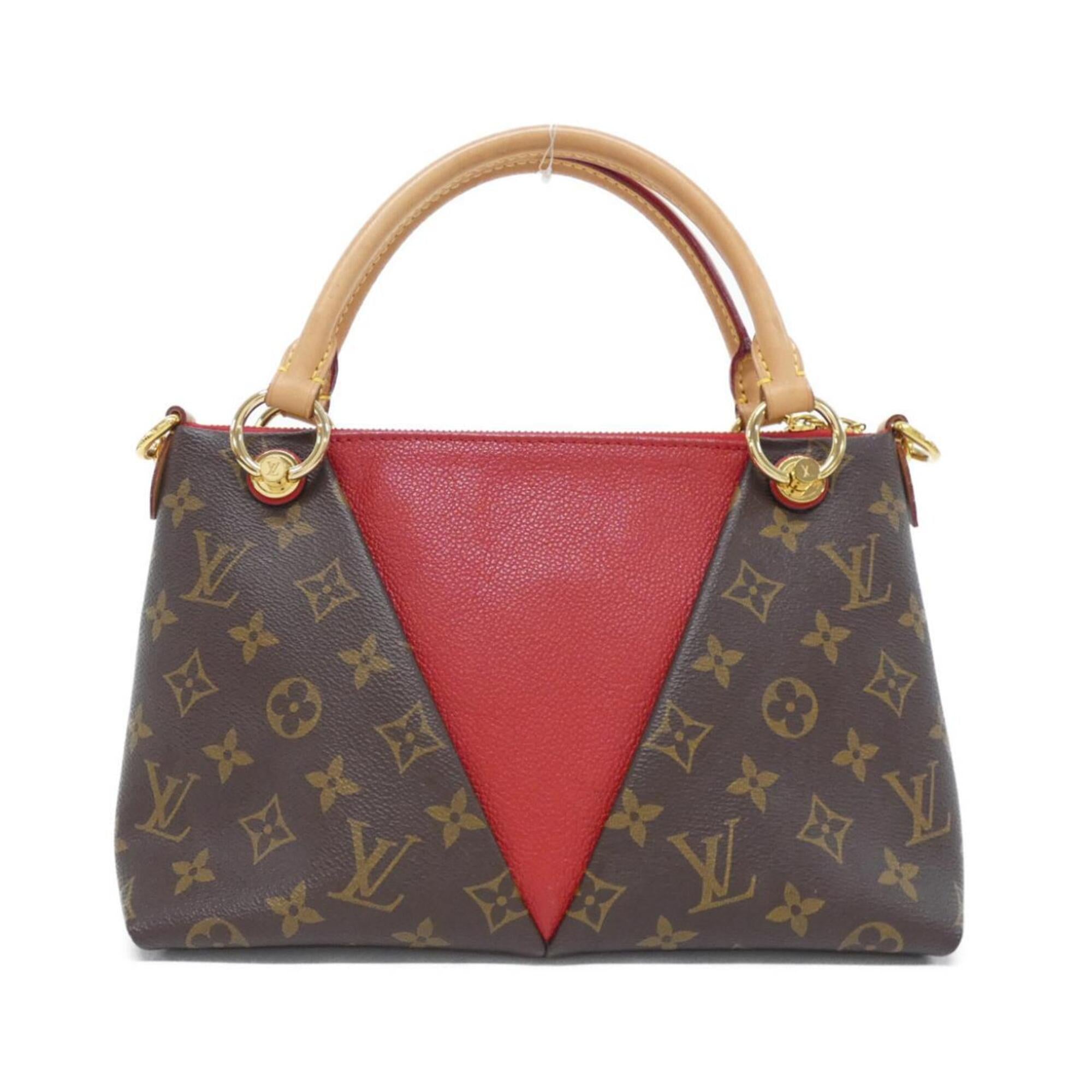 Louis Vuitton Cerise Marron Coated Canvas Handbag (Pre-Owned)