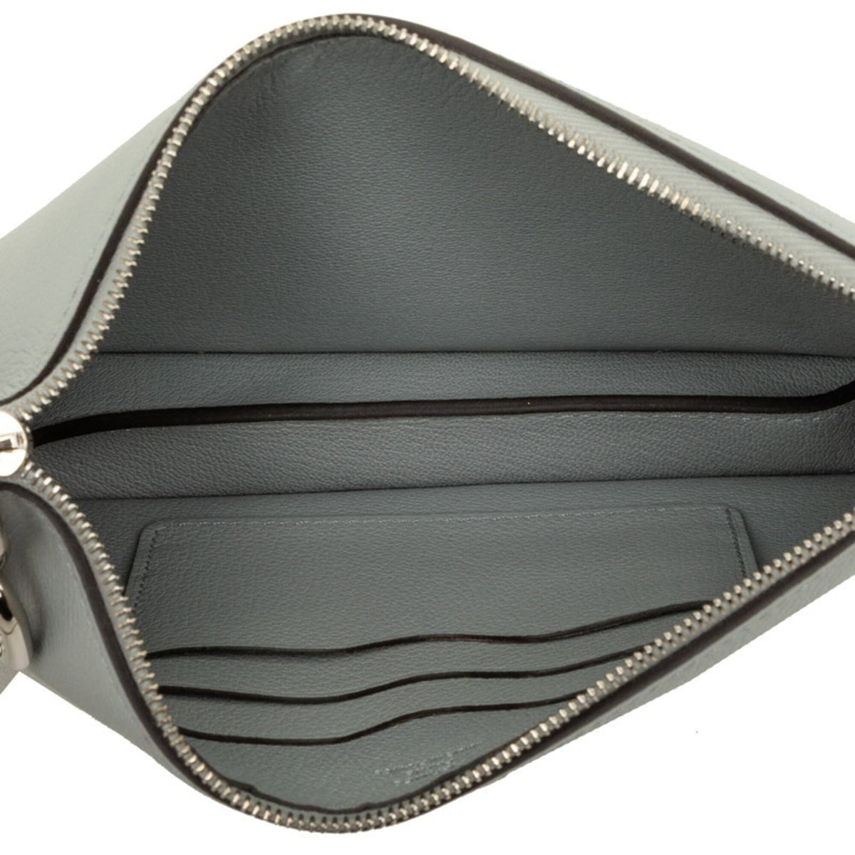 Hermes Gray Handbag Shoulder Bag (Pre-Owned)