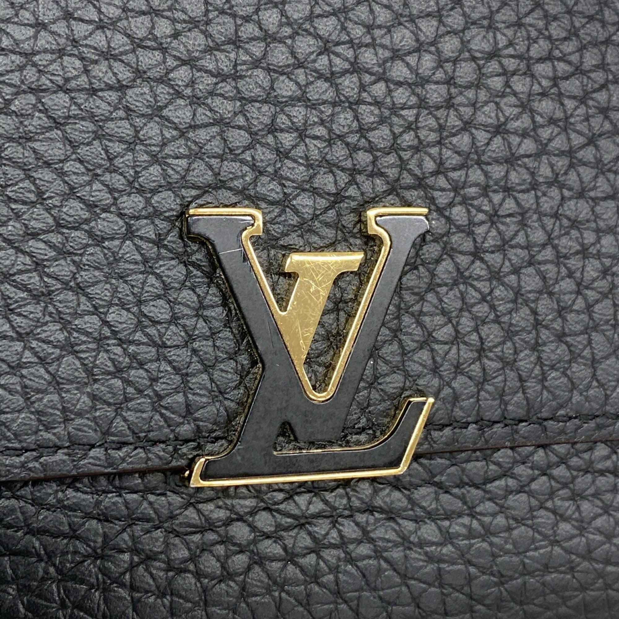 Louis Vuitton Hot Pink Noir Wallet (Tri-Fold) (Pre-Owned)